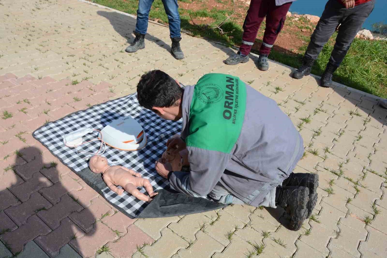 Ormancılara 'İlk Yardım Eğitimi' verildi