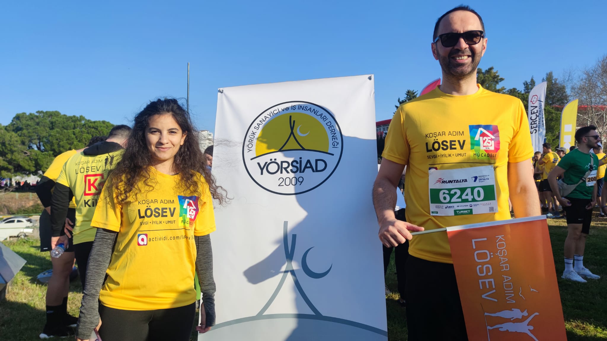 Yörük iş insanları LÖSEV'e koştu