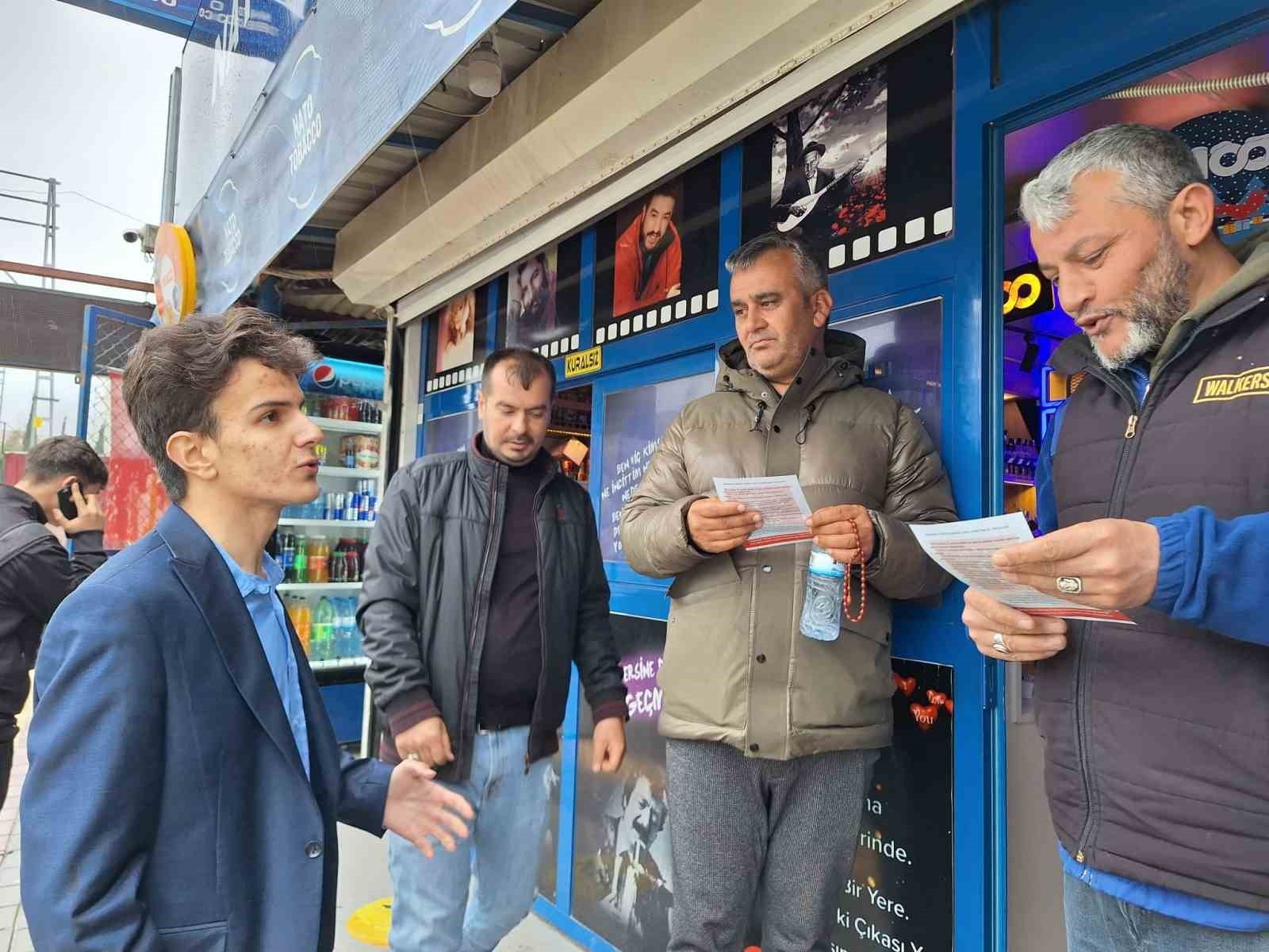 18 yaşındaki lise öğrencisi, Türkiye'nin en genç başkan adayı oldu