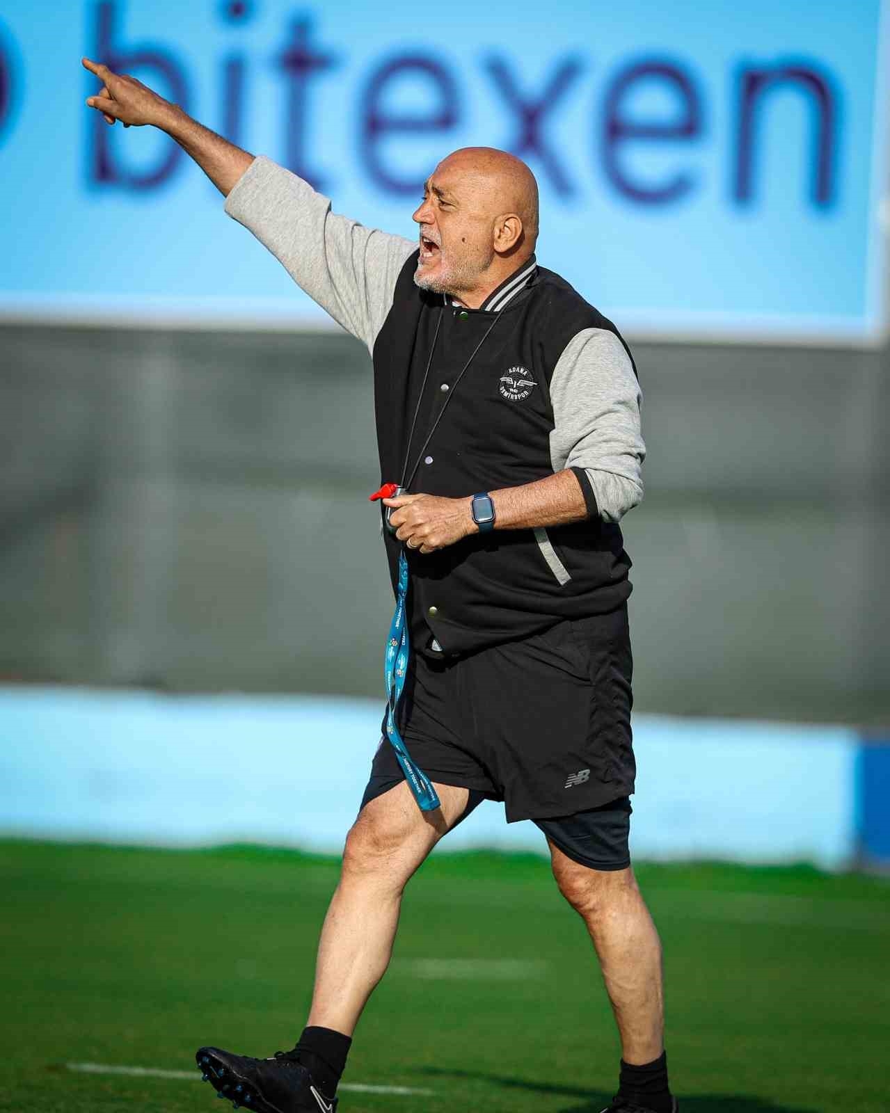 Adana Demirspor, Fatih Karagümrük maçı hazırlıklarını sürdürdü