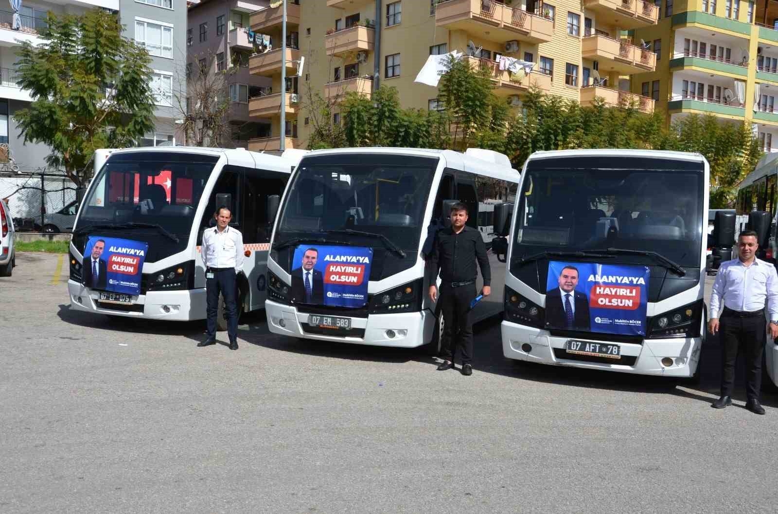 Alanya'da halk otobüslerinin sefer yapamadığı mahallelere midibüslerle ulaşım sağlanacak