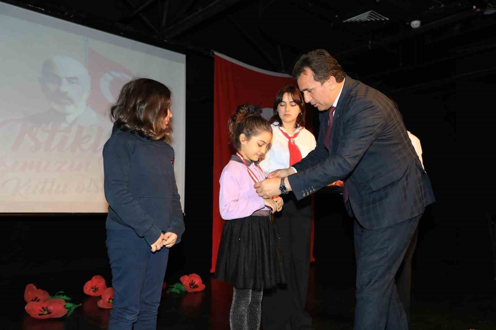 Alanya'da İstiklal Marşı'nın Kabulünün 103. Yıl Dönümü programı düzenlendi