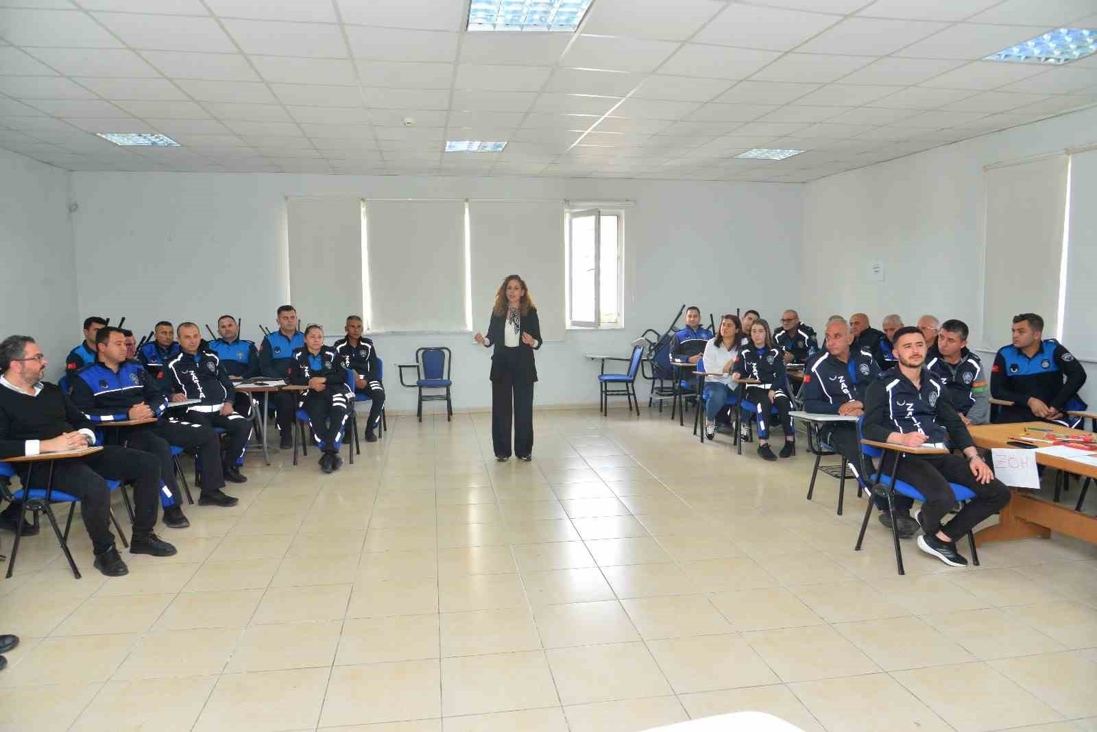 Alanya'da zabıta personeline yönelik 4 haftalık eğitim programı tamamlandı