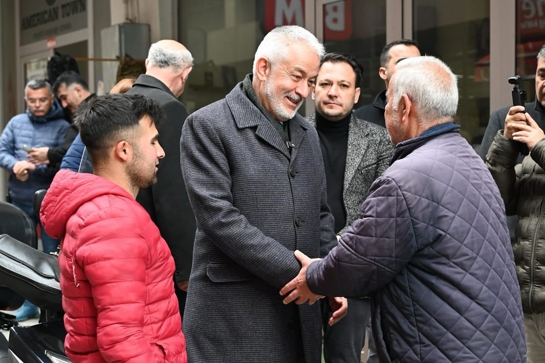Başdeğirmen'e esnaf desteği