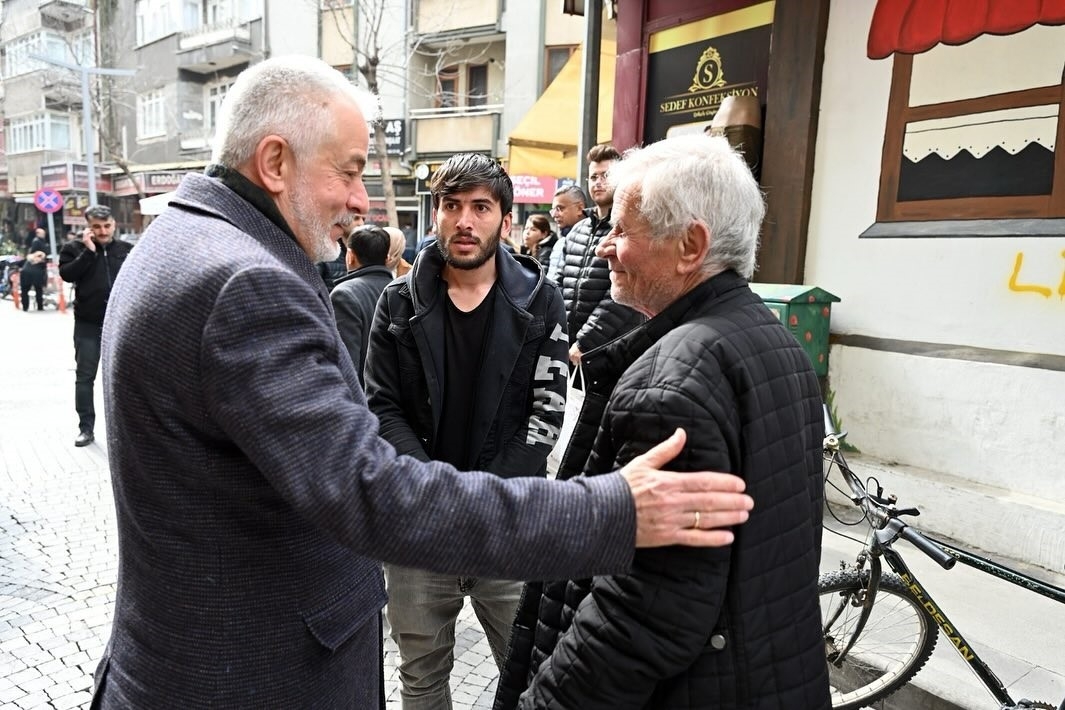 Başdeğirmen'e esnaf desteği