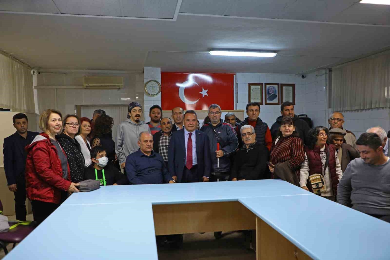 Başkan Böcek: "Engelsiz Antalya için yeni projeler hazır"