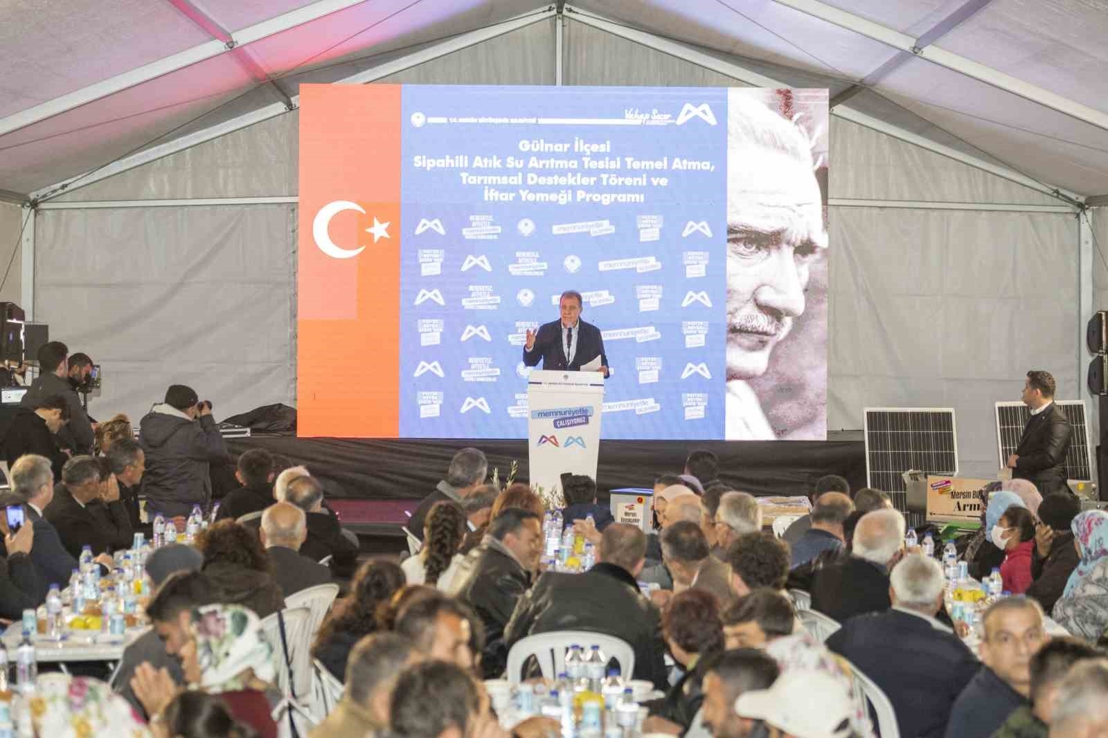 Başkan Seçer, Gülnar'da yeni dönem projelerini anlattı