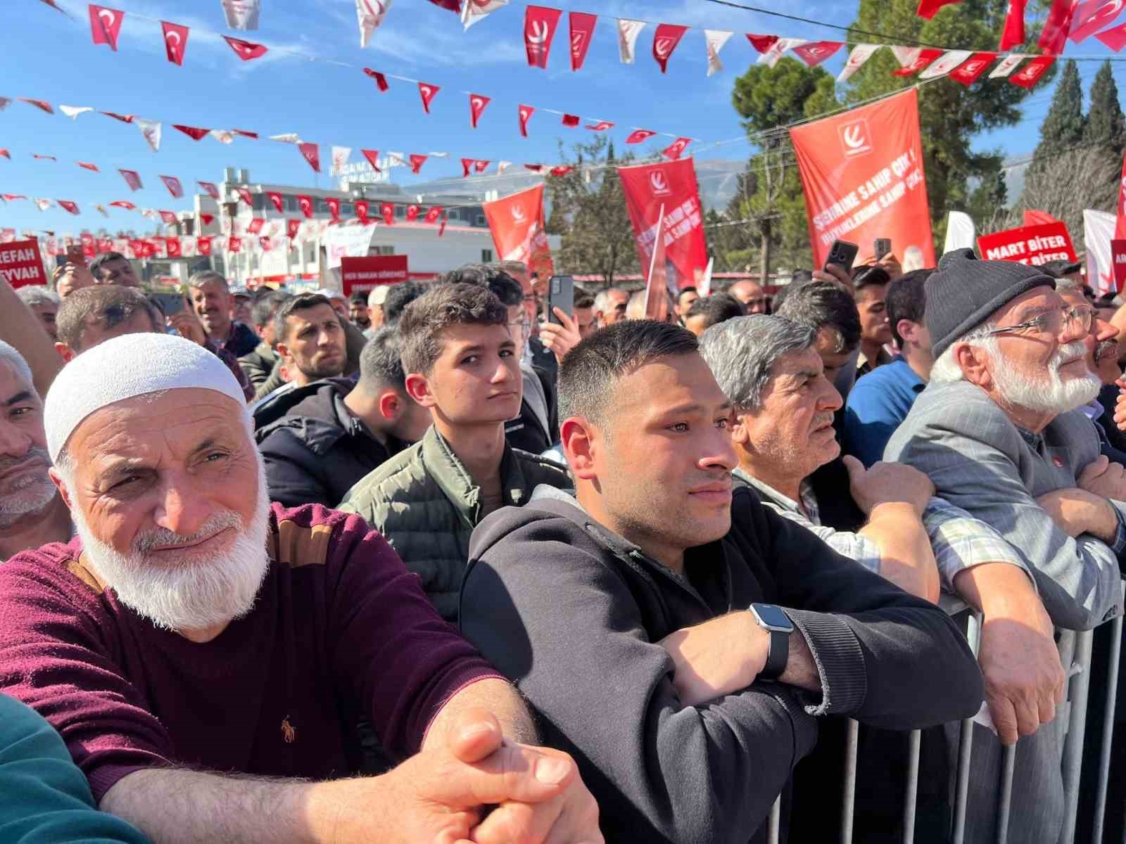 Fatih Erbakan: "31 Mart'ta sandıklar patlayacak milli görüş şahlanacak"