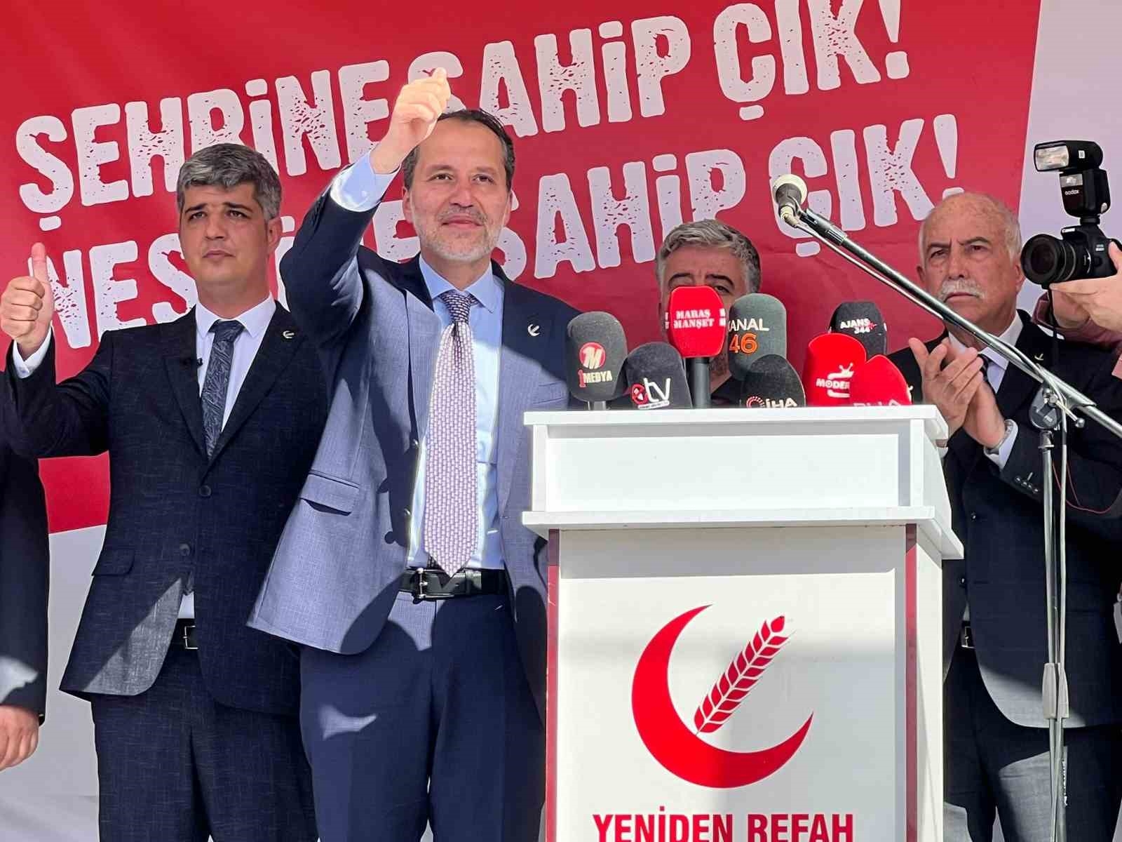 Fatih Erbakan: "31 Mart'ta sandıklar patlayacak milli görüş şahlanacak"