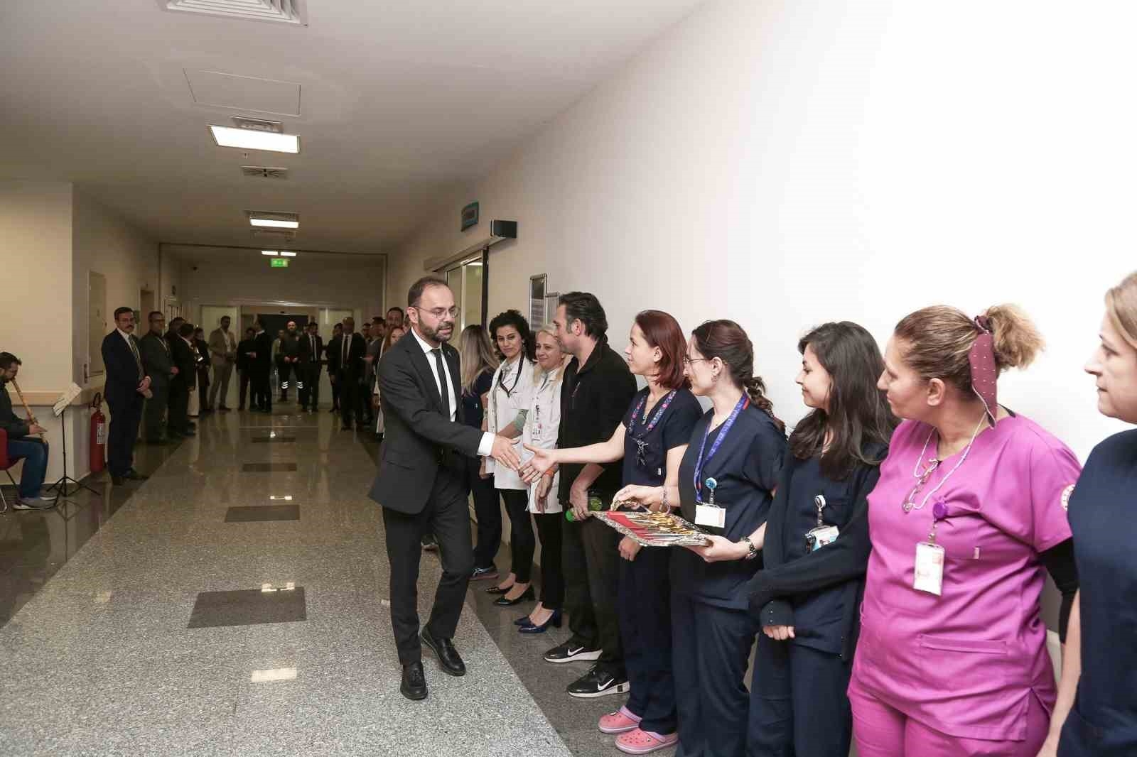 Kepez Devlet Hastanesi'nde anjiografi ünitesi hizmete açıldı