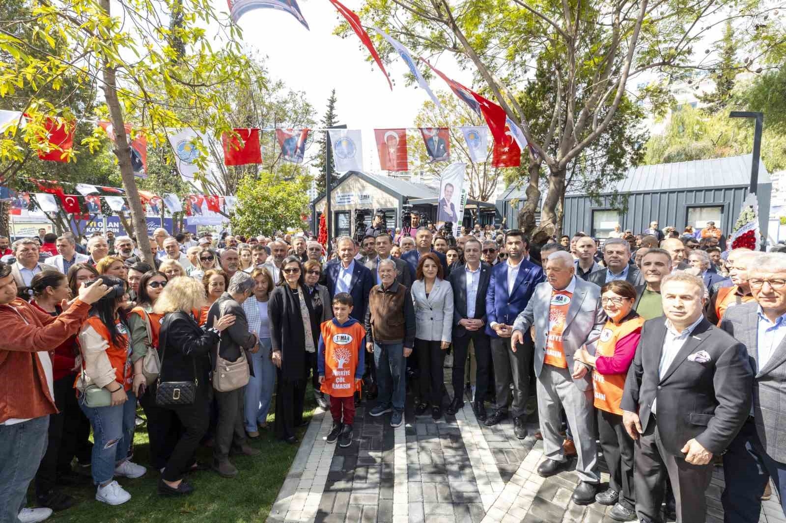 Mersin'de TEMA Parkı ve Eğitim Salonu törenle açıldı