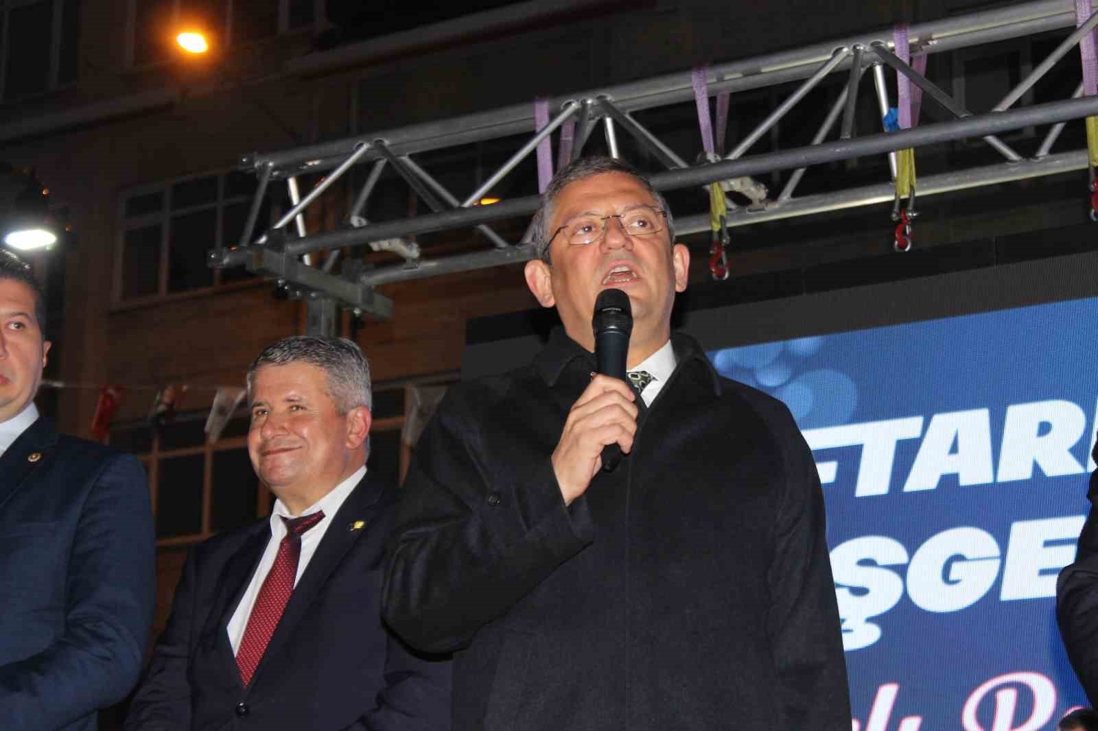 Özgür Özel: "İsrail'in devlet terörü sona ersin"