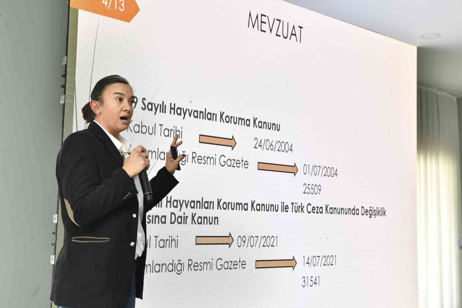 Sokak hayvanı gönüllülerine yönelik 'Yerel Hayvan Koruma Görevlisi Eğitimi' düzenlendi
