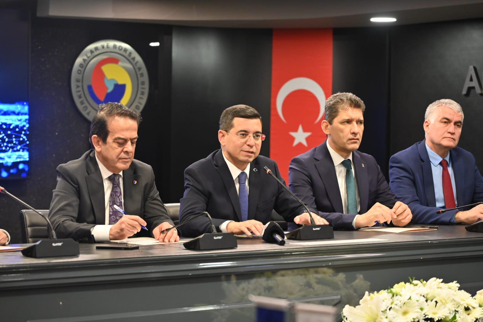 Tütüncü, ATB Kent Buluşmaları'nın konuğu oldu