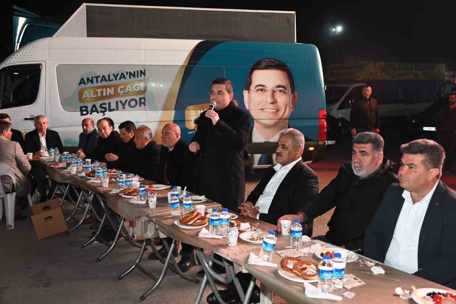 Tütüncü: "Belediyeciik halden anlama işidir"