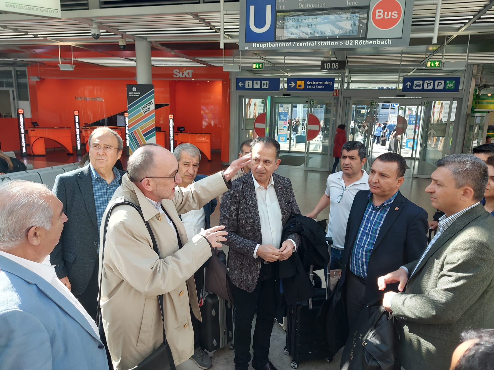 AGC Heyeti Nürberg'e indi