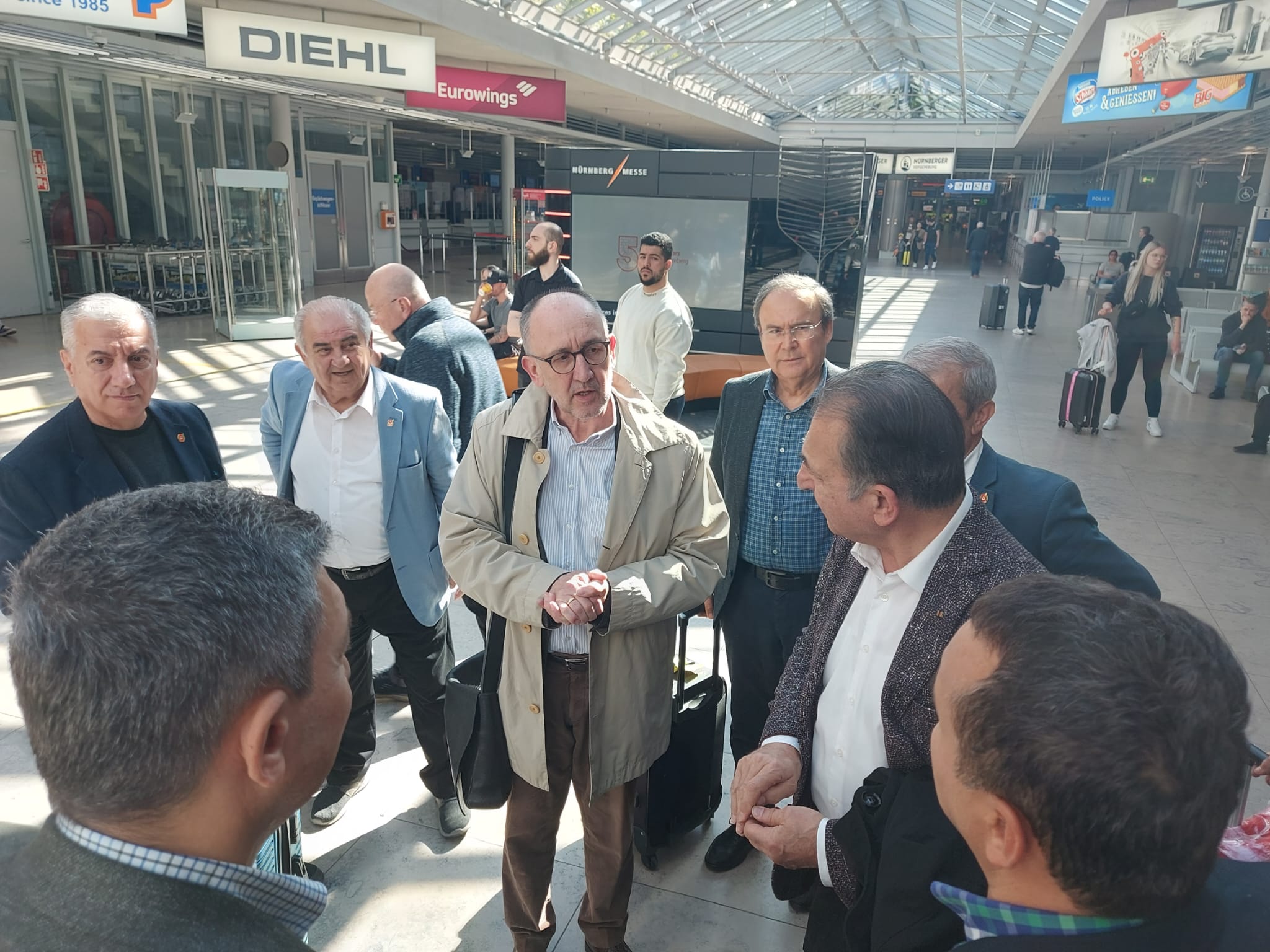 AGC Heyeti Nürberg'e indi