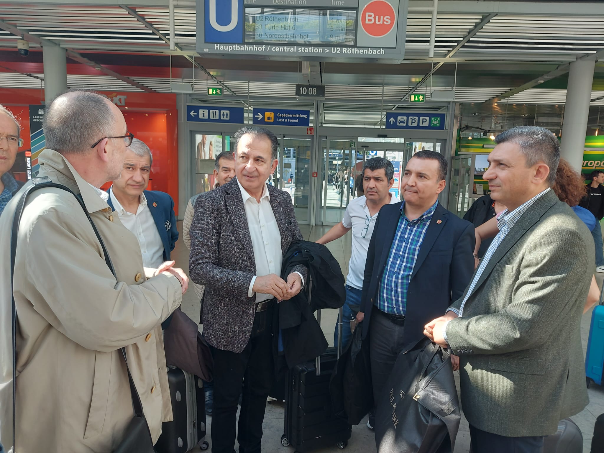 AGC Heyeti Nürberg'e indi