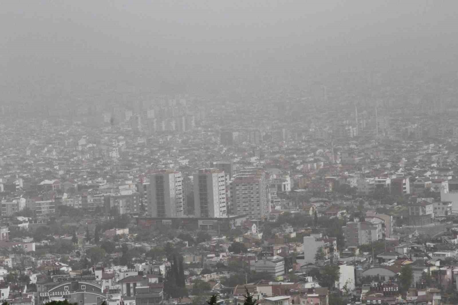 Antalya'da yüksek nem etkili oluyor