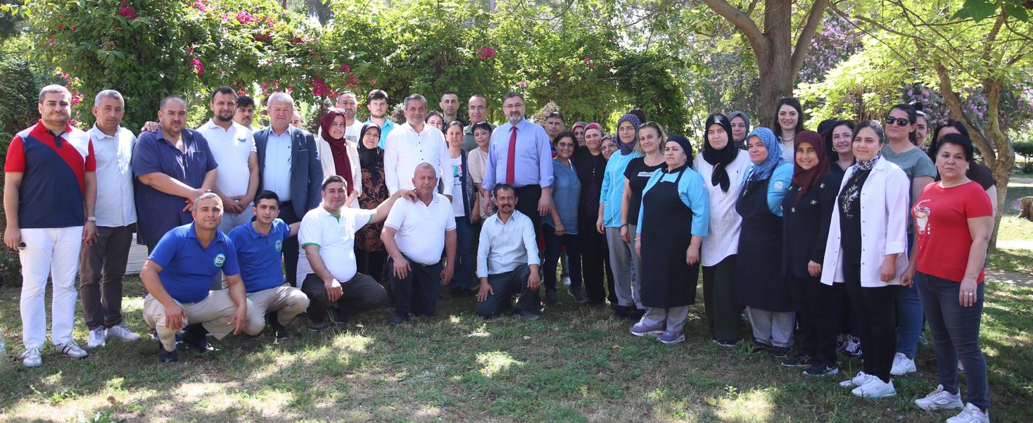 Başkan Kumbul personelle kahvaltıda buluştu