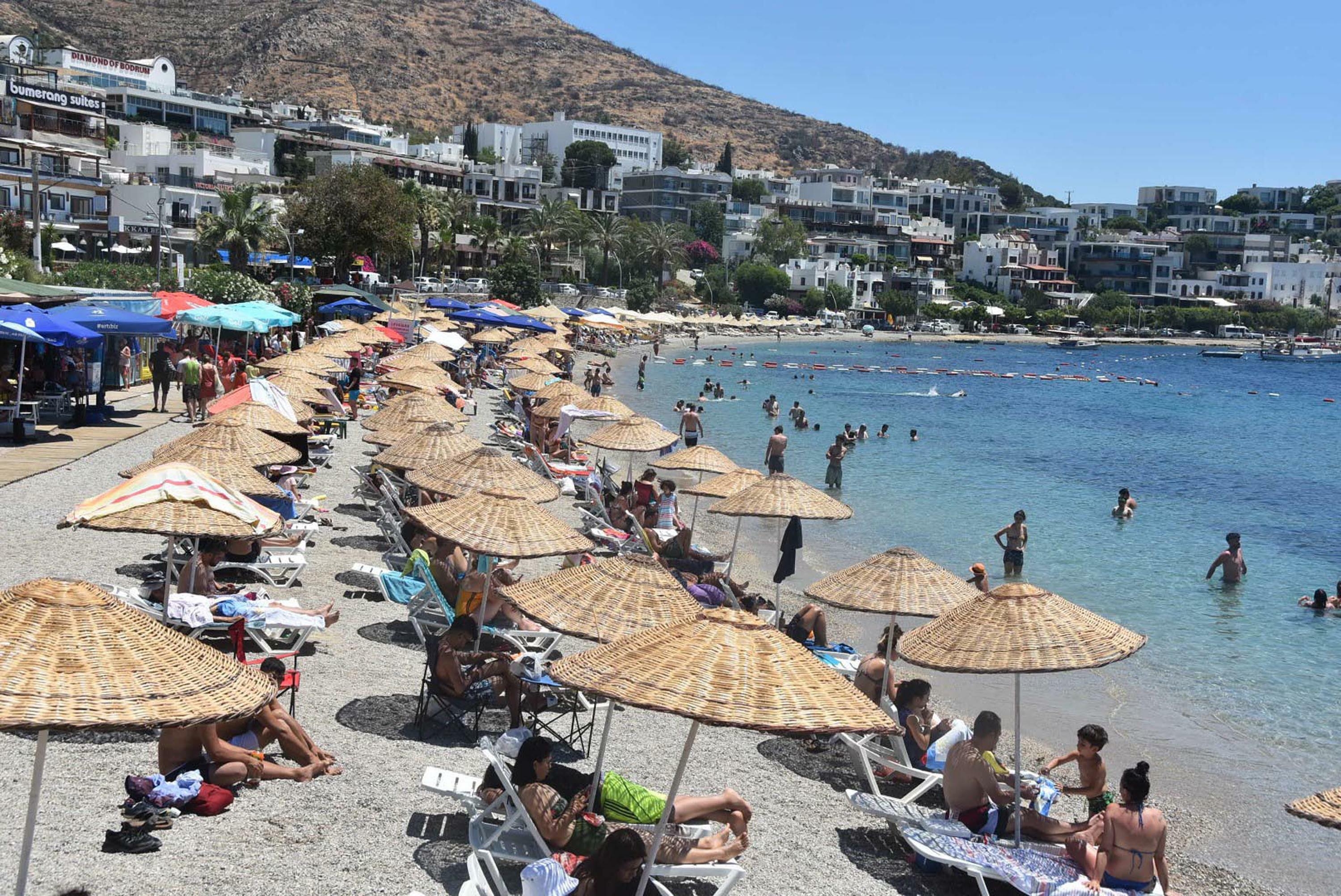 Bodrum'da 'bayram tatili' hareketliliği; otellerde doluluk oranı yüzde 50'nin üzerinde