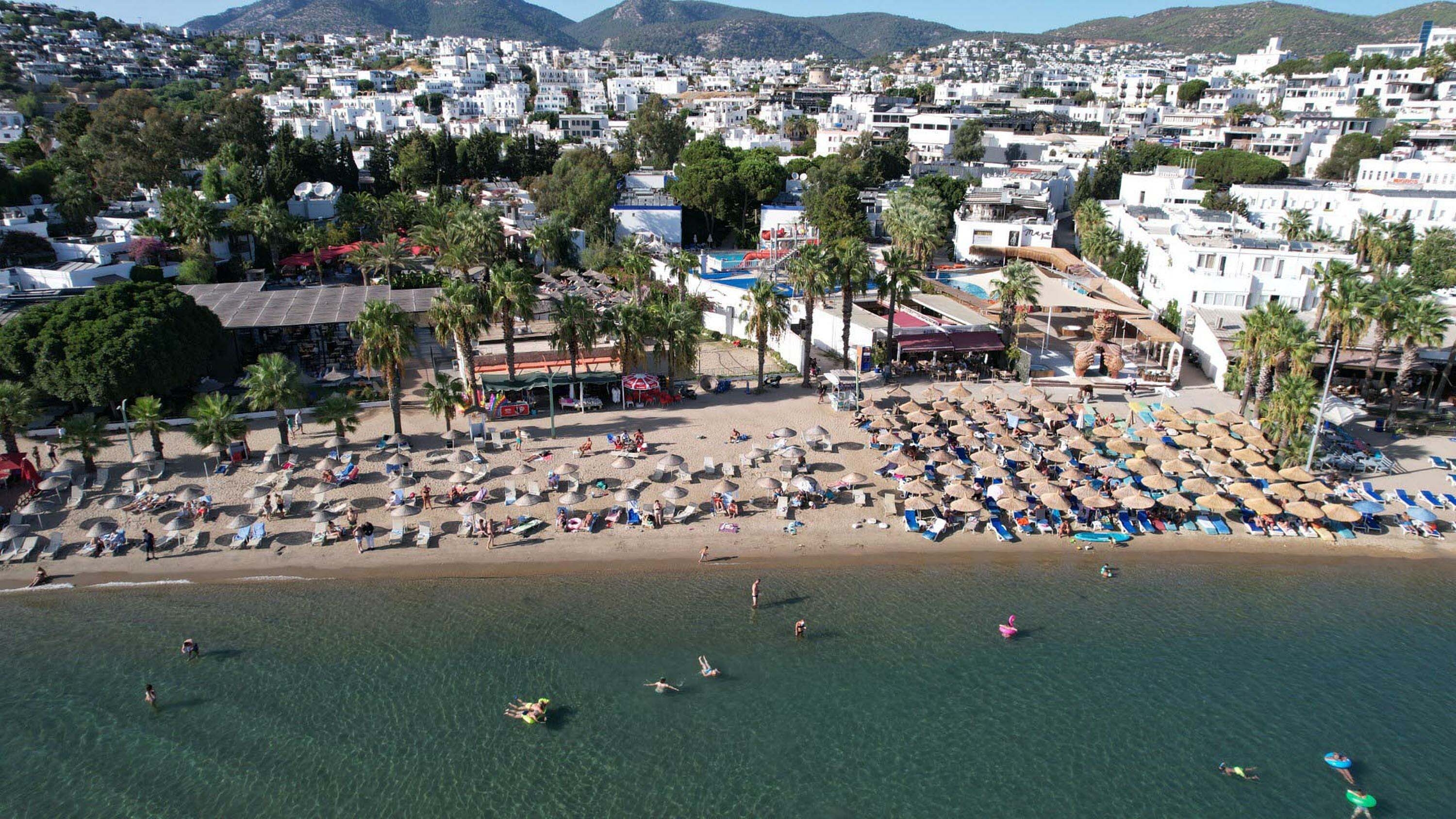 Bodrum'da 'bayram tatili' hareketliliği; otellerde doluluk oranı yüzde 50'nin üzerinde