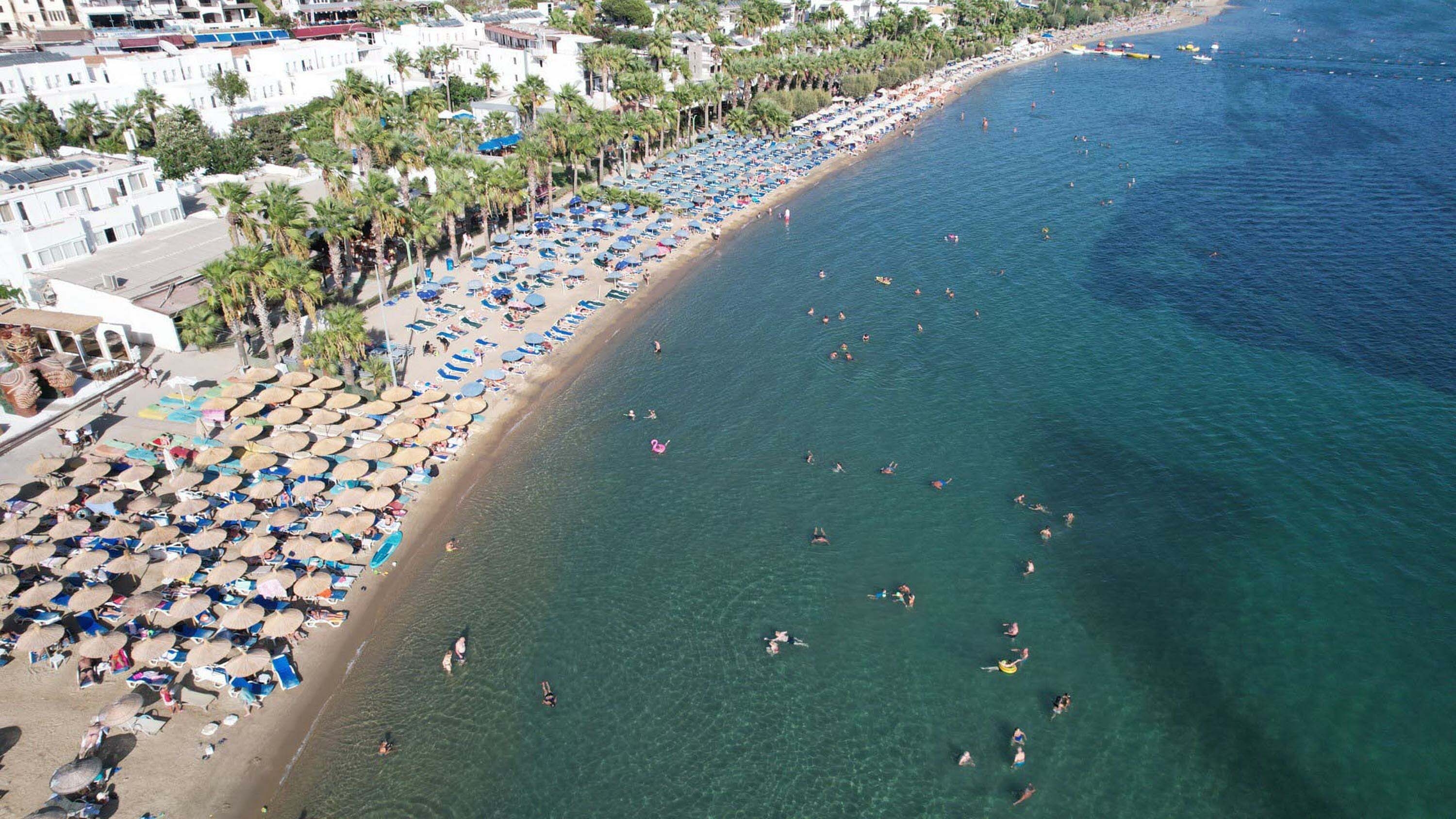 Bodrum'da 'bayram tatili' hareketliliği; otellerde doluluk oranı yüzde 50'nin üzerinde