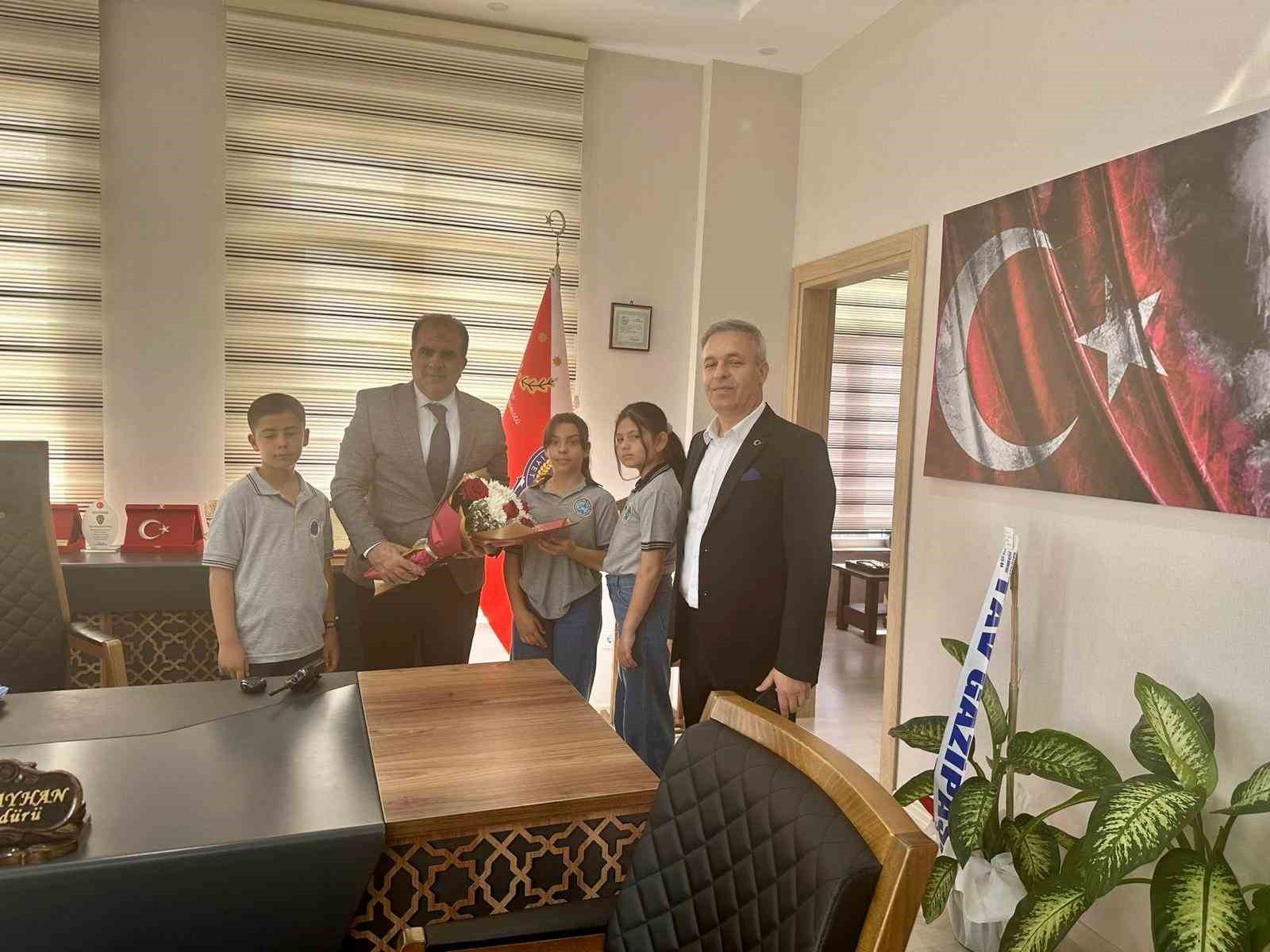 Gazipaşa İlçe Emniyet Müdürü Kayhan koltuğunu Buse'ye devretti