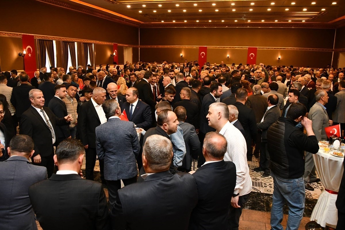 Isparta protokolü bayramlaşma programında buluştu
