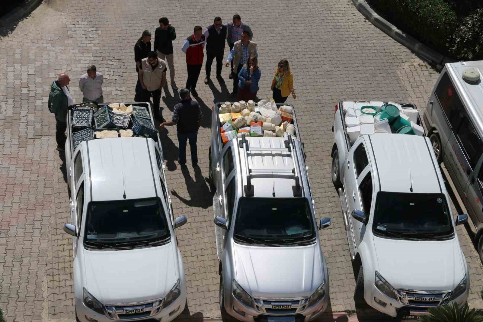 Osmaniye'de tüketime uygun olmayan 1 ton 439 kilo peynir imha edilecek