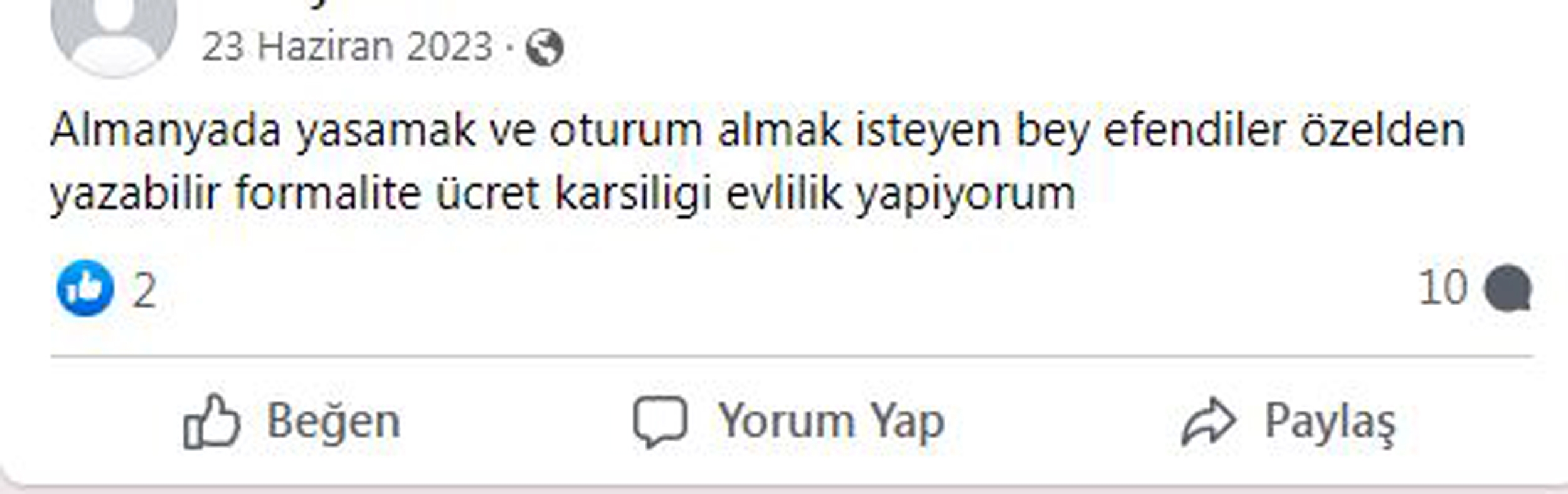 Sosyal medyada 'formalite evlilik' uyarısı