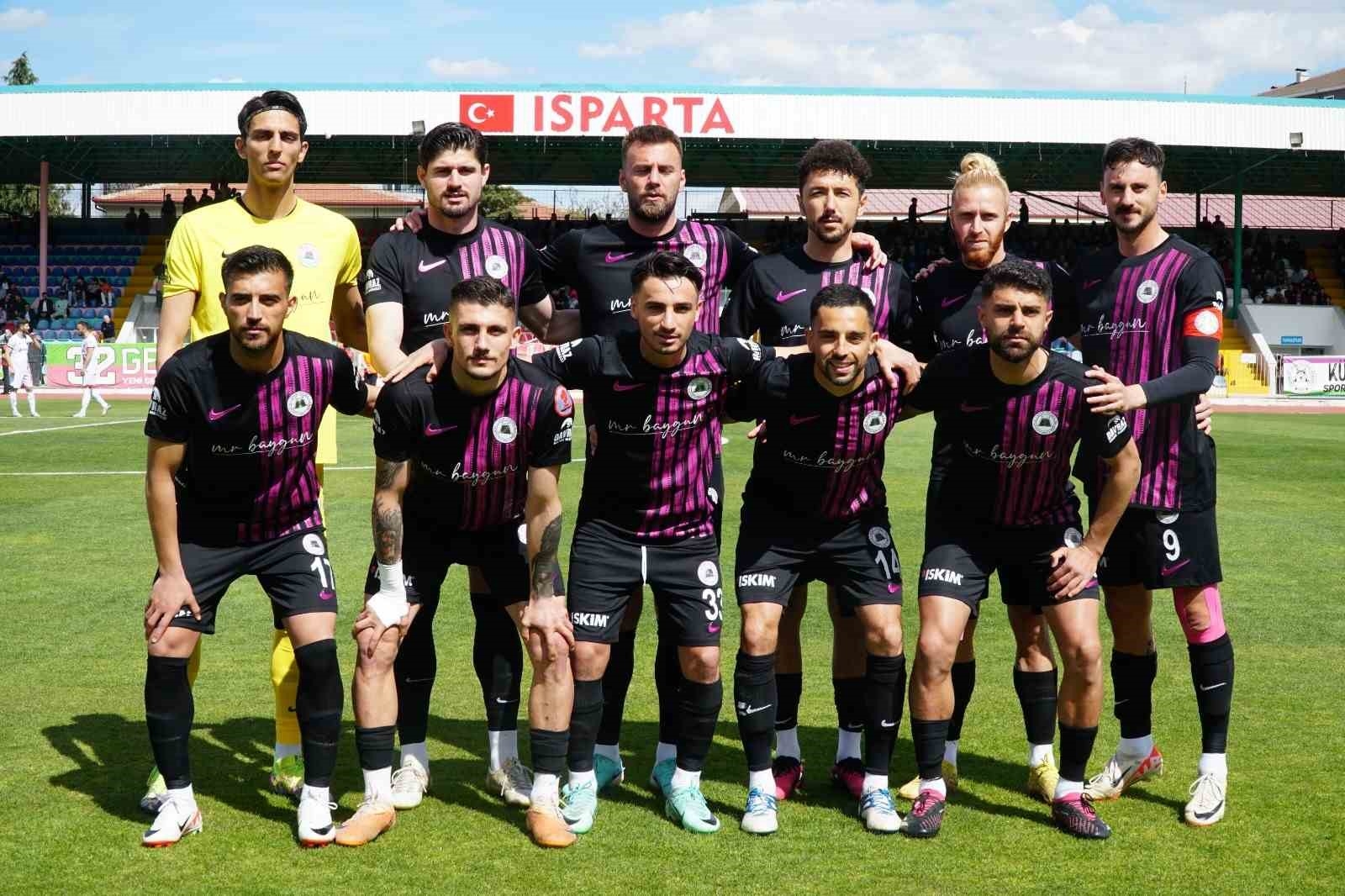 TFF 2. Lig: Isparta 32 Spor: 1 - 24 Erzincanspor: 1