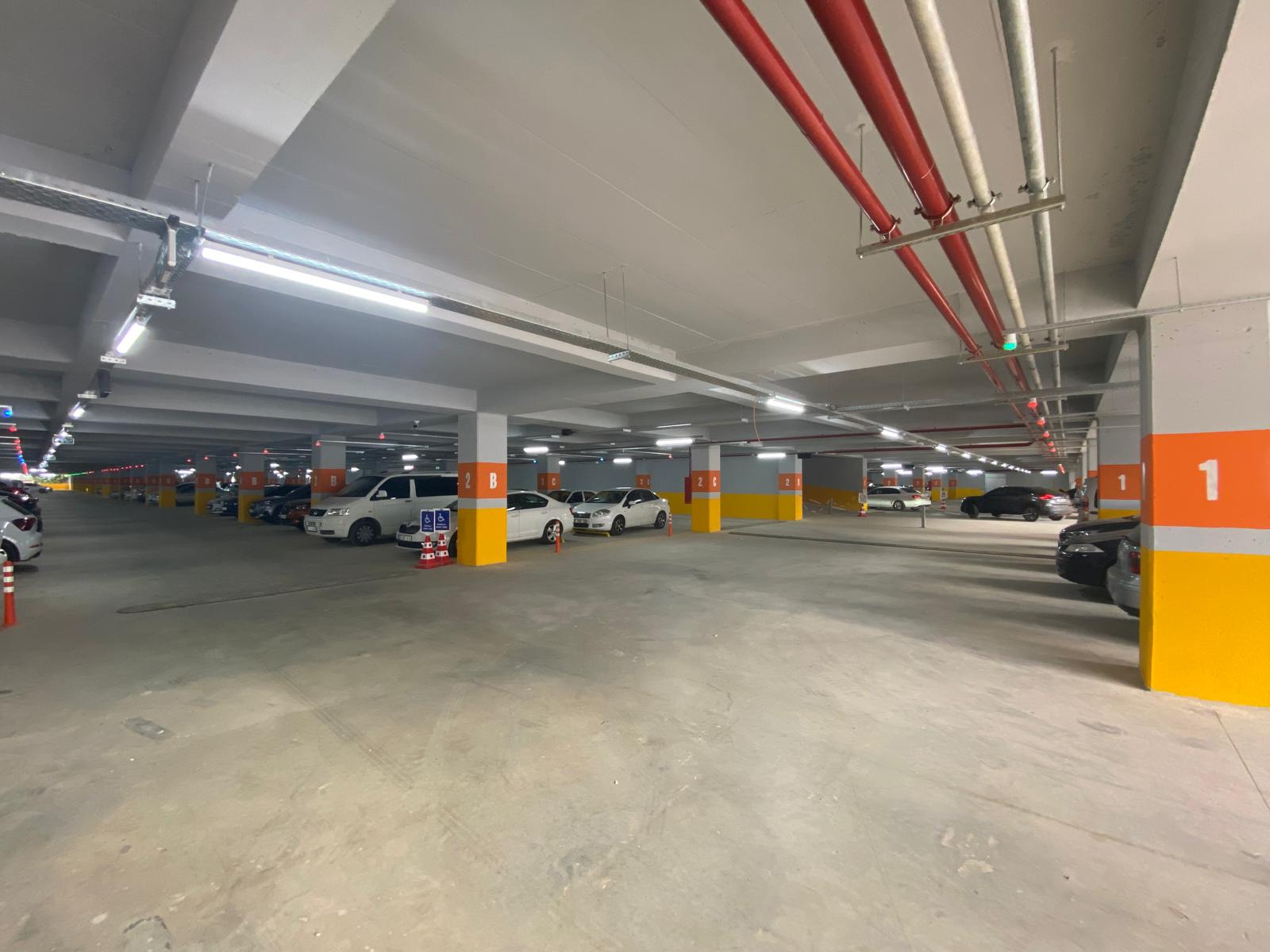 İşte Akdeniz Üniversitesi Otoparkı’nın son hali
