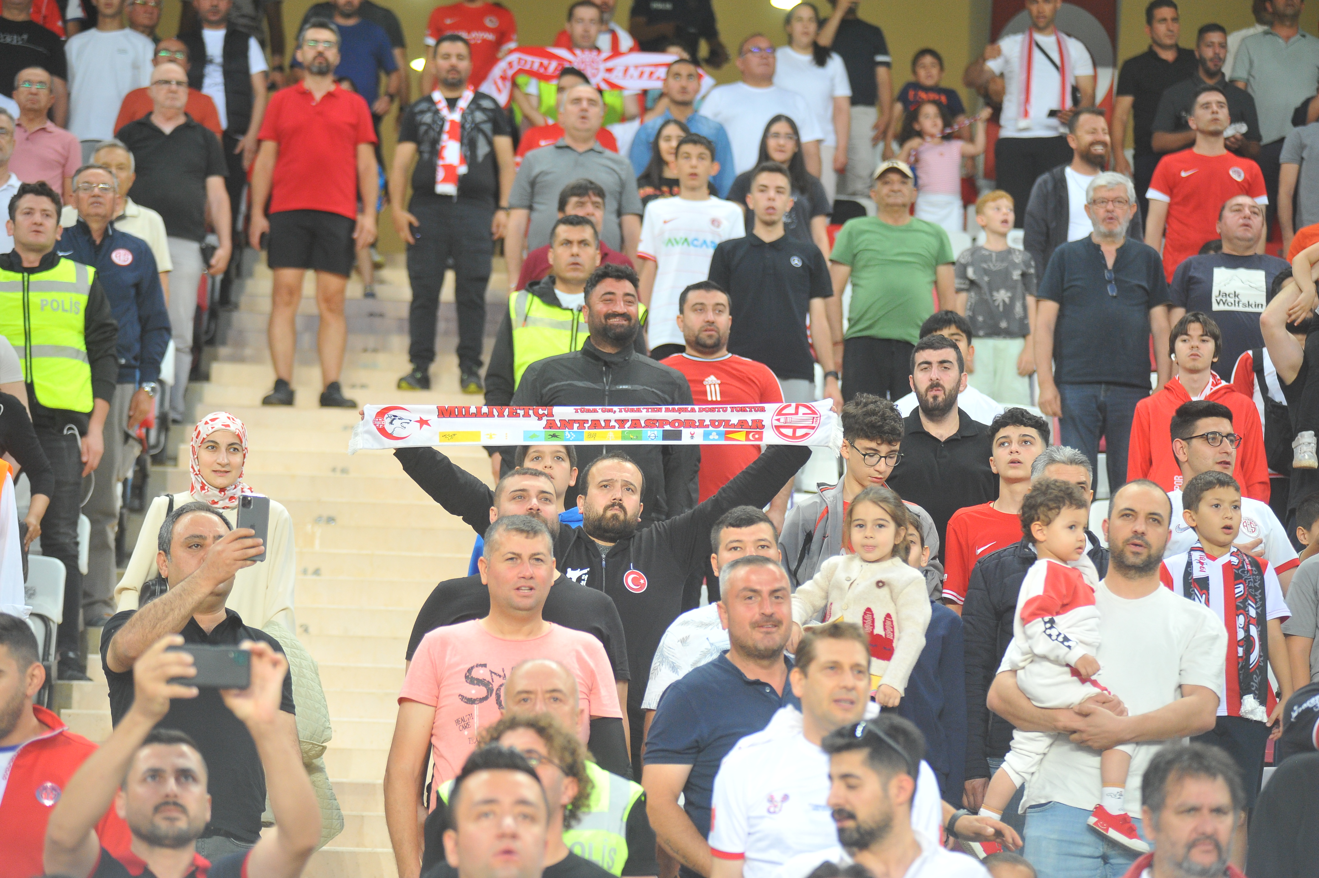 Antalyaspor’a tam destek