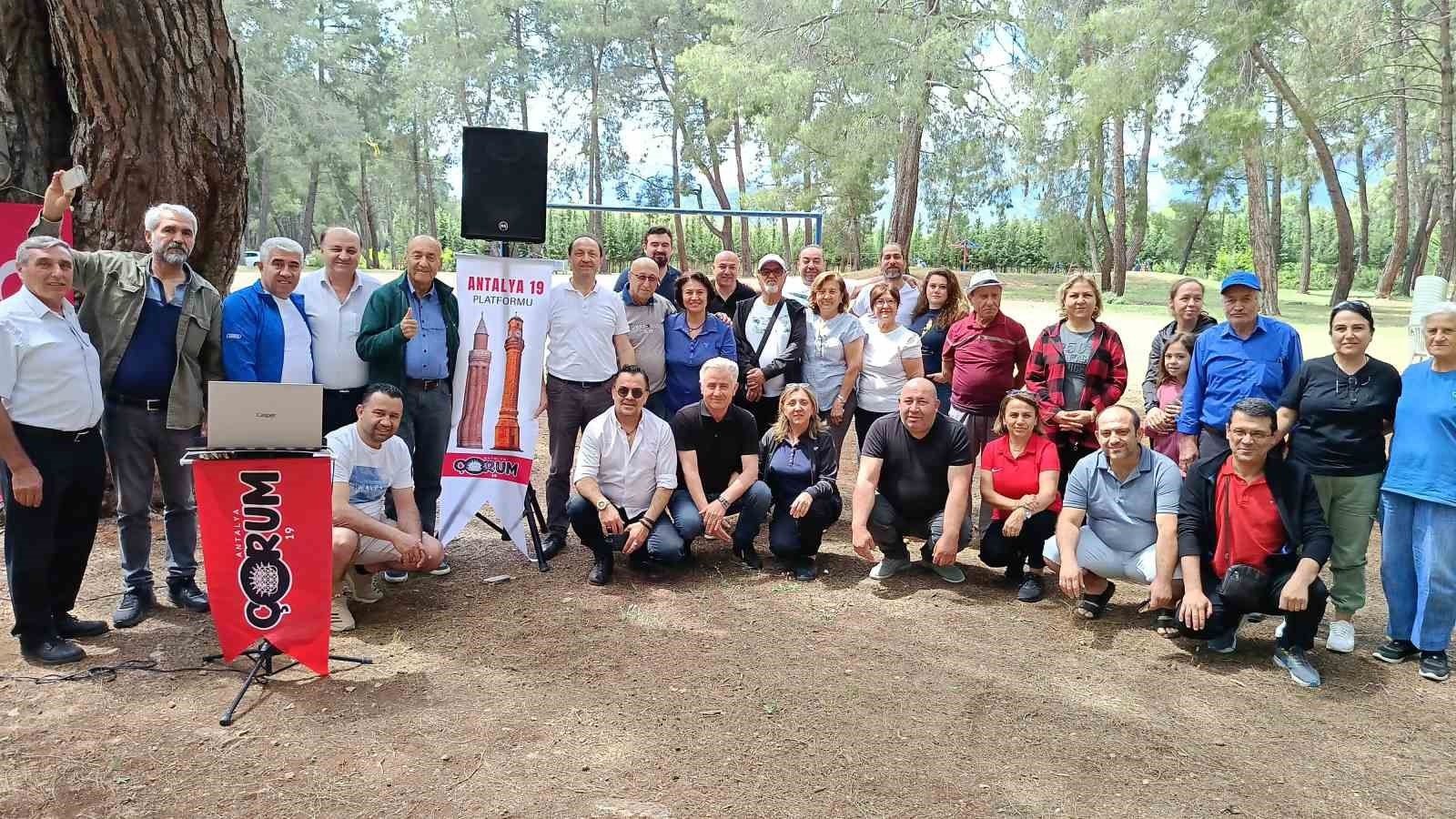 Antalya-19 Platformu Hıdırellez'i kutladı