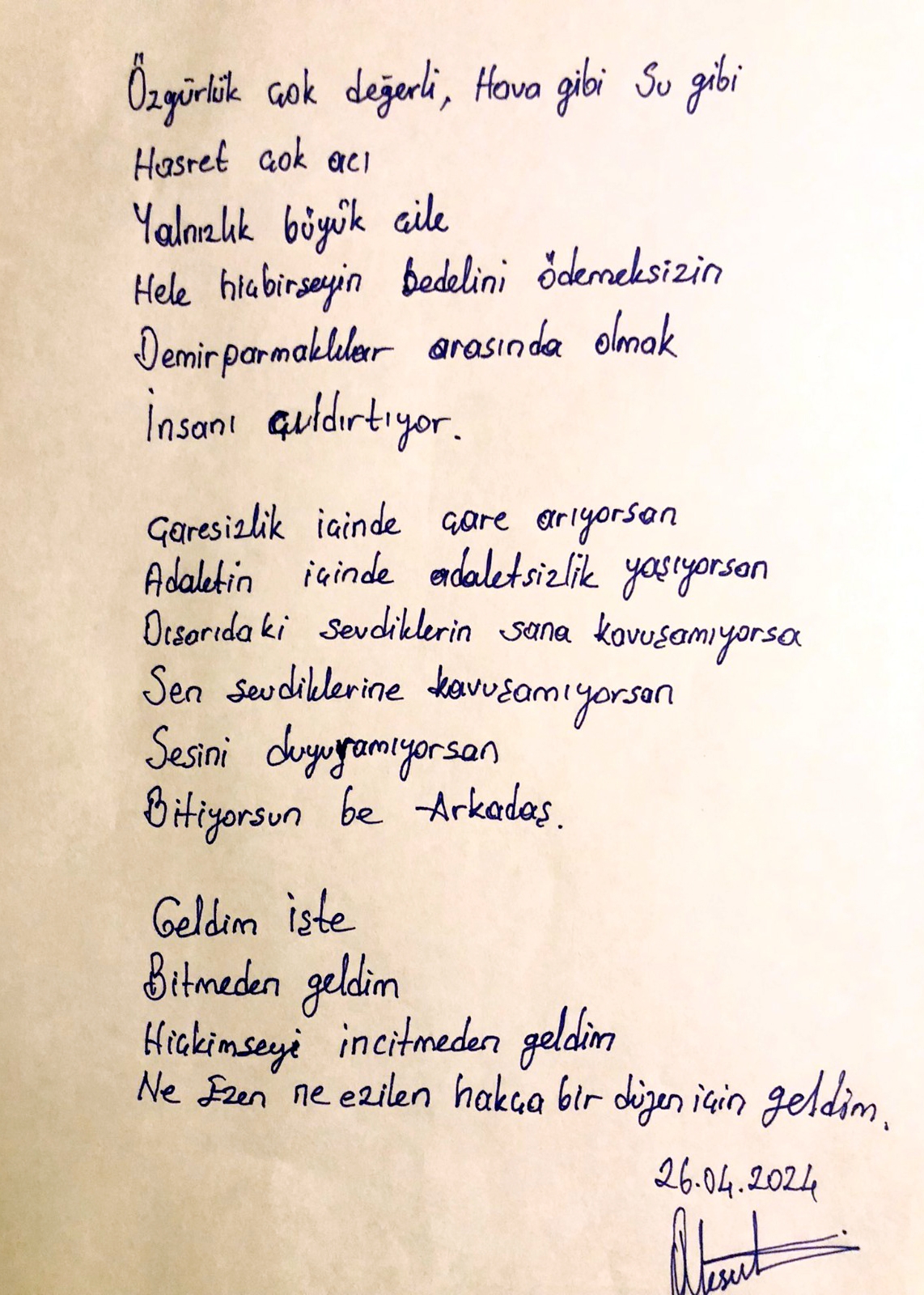 Başkan Kocagöz'den Cezaevinde Adalet İsyanı: 'Çaresizlik İçinde Çare Arıyorsun