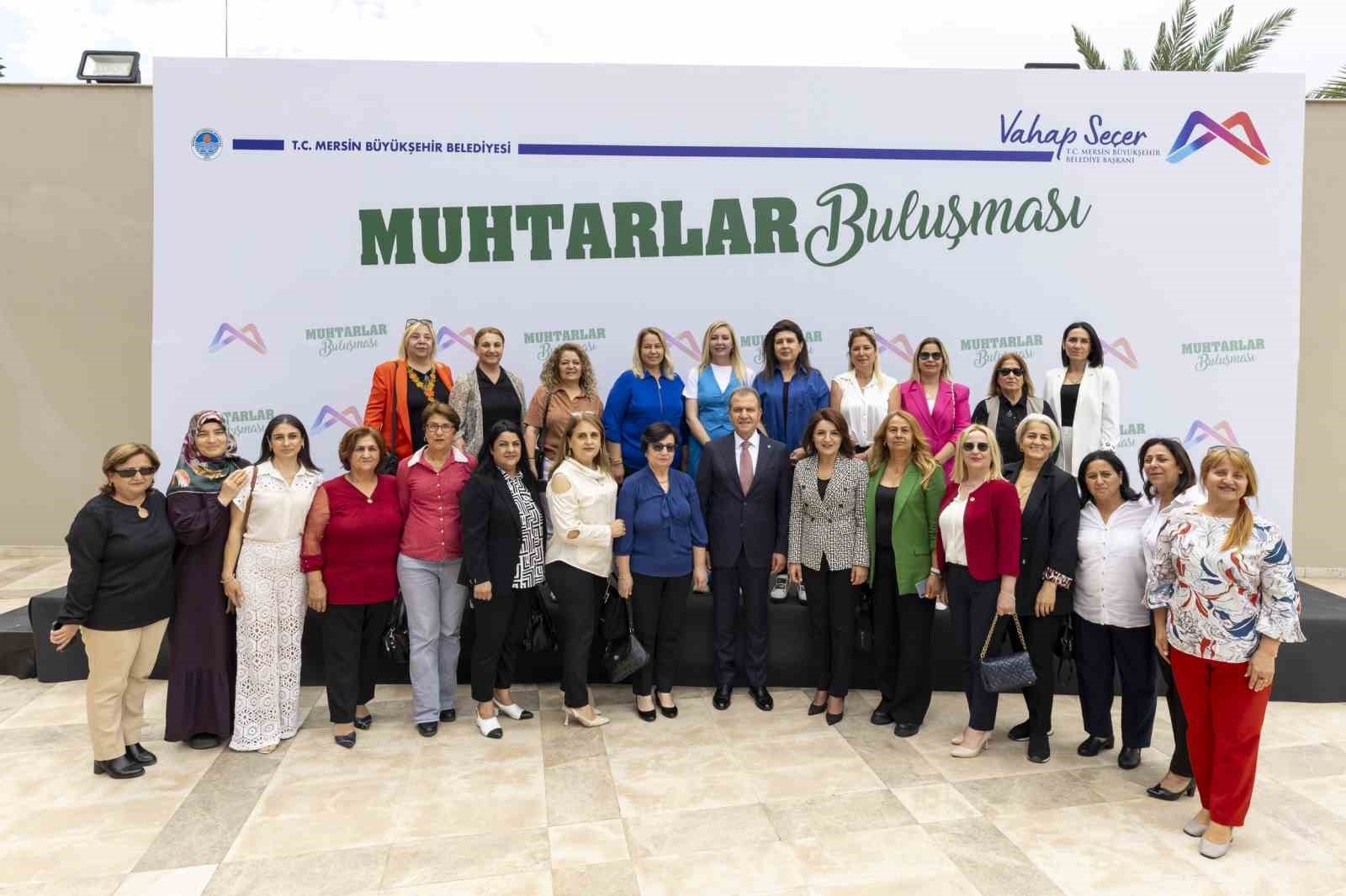 Başkan Seçer: "İstiyoruz ki kadın muhtarların sayıları daha da artsın"