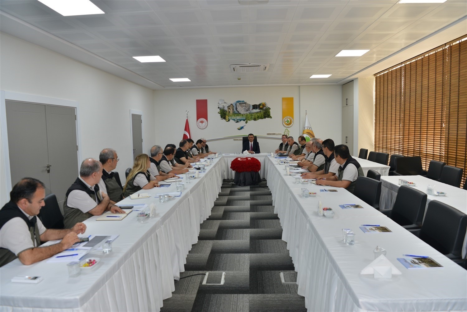 Bölge Müdürü Ataş, ilk toplantısını gerçekleştirdi