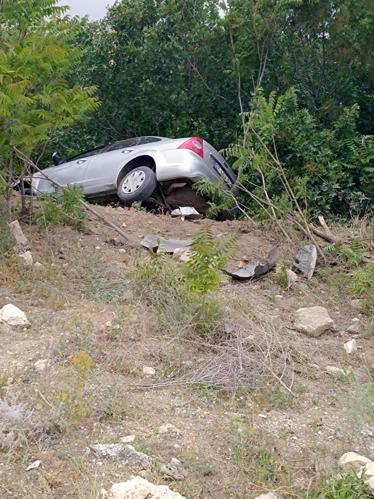Burdur'da kaza: 1 yaralı