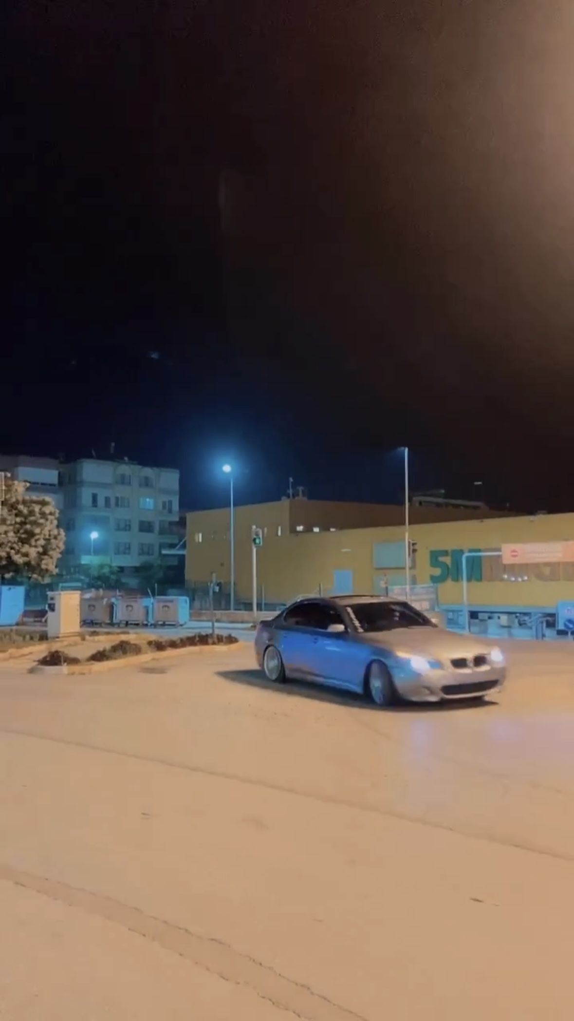 Drift yapan sürücüye ceza