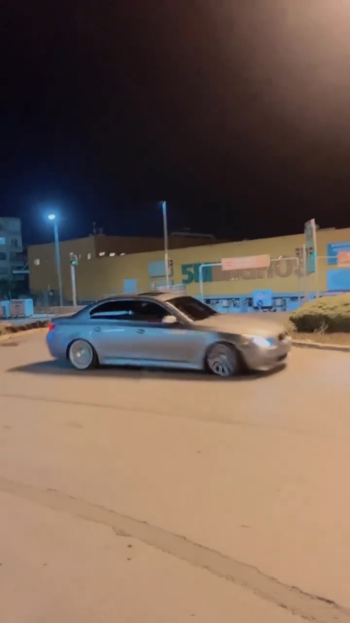 Drift yapan sürücüye ceza