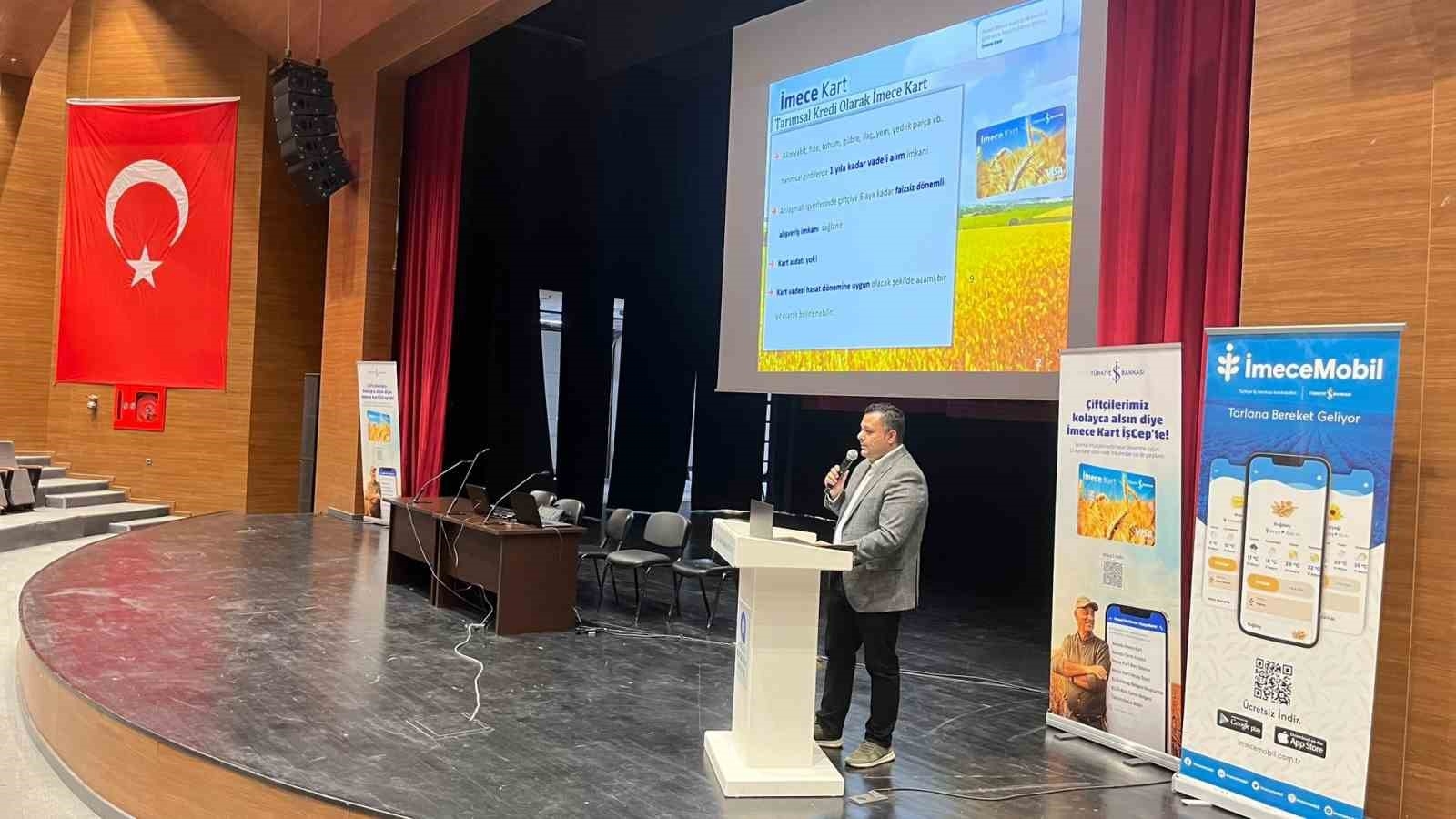 Gazipaşa'da çiftçilere özel panel