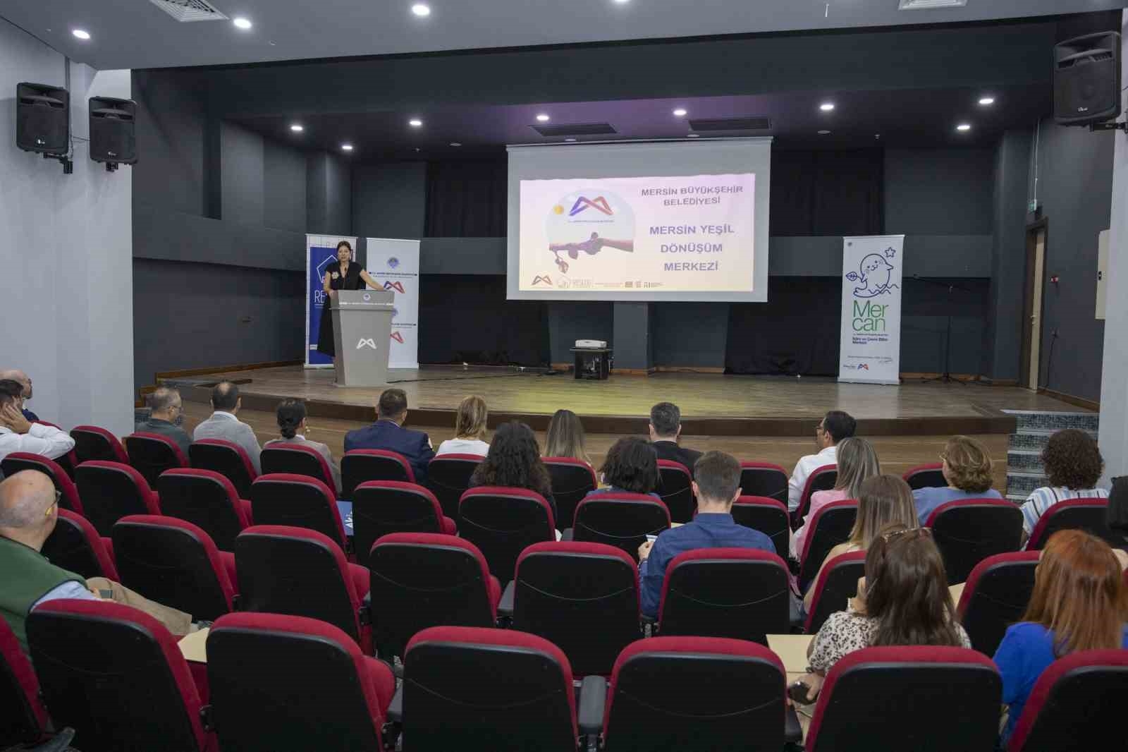 Mersin'de yeşil dönüşüm merkezi kurulacak