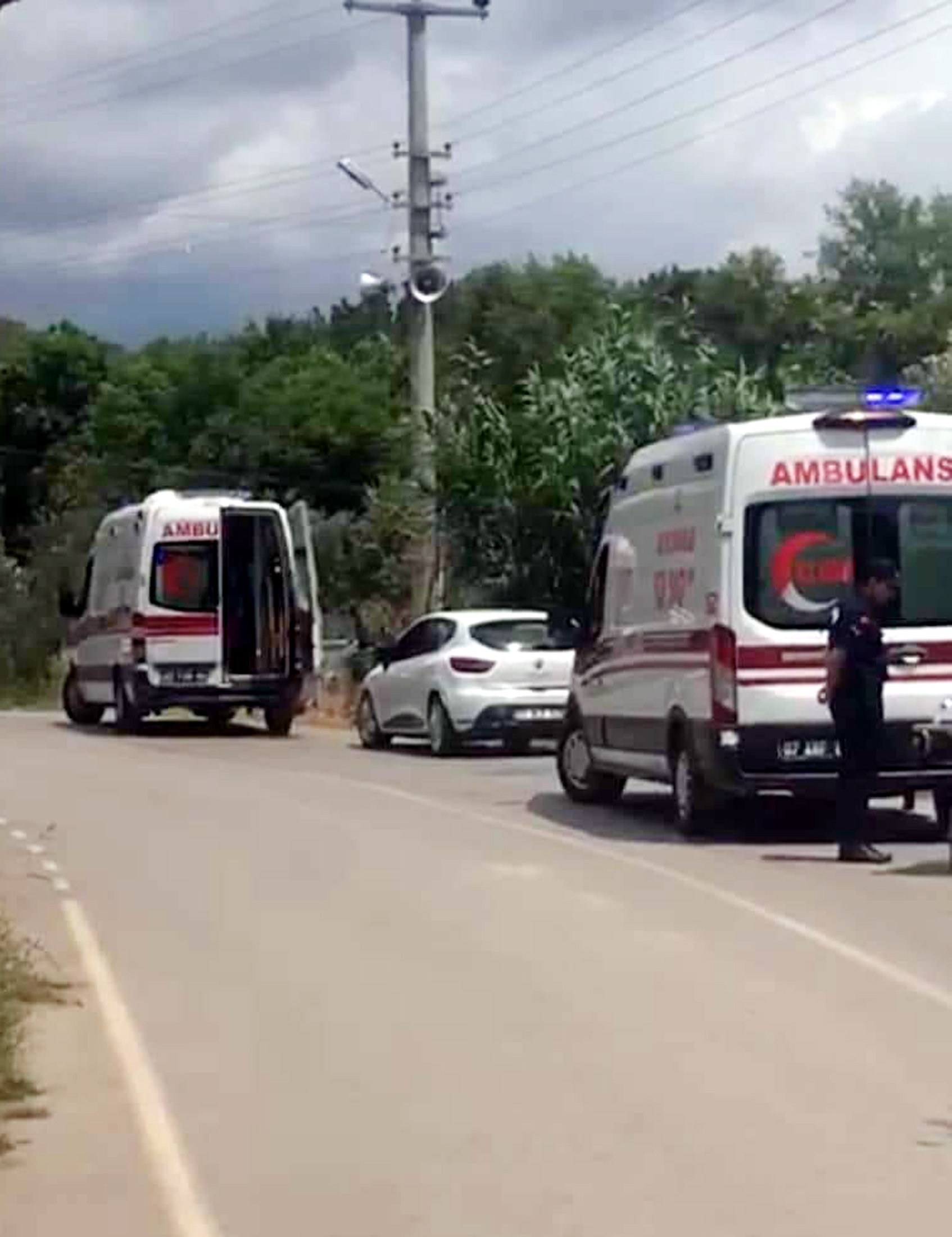 Serik'te motosiklet kazası: 2 yaralı