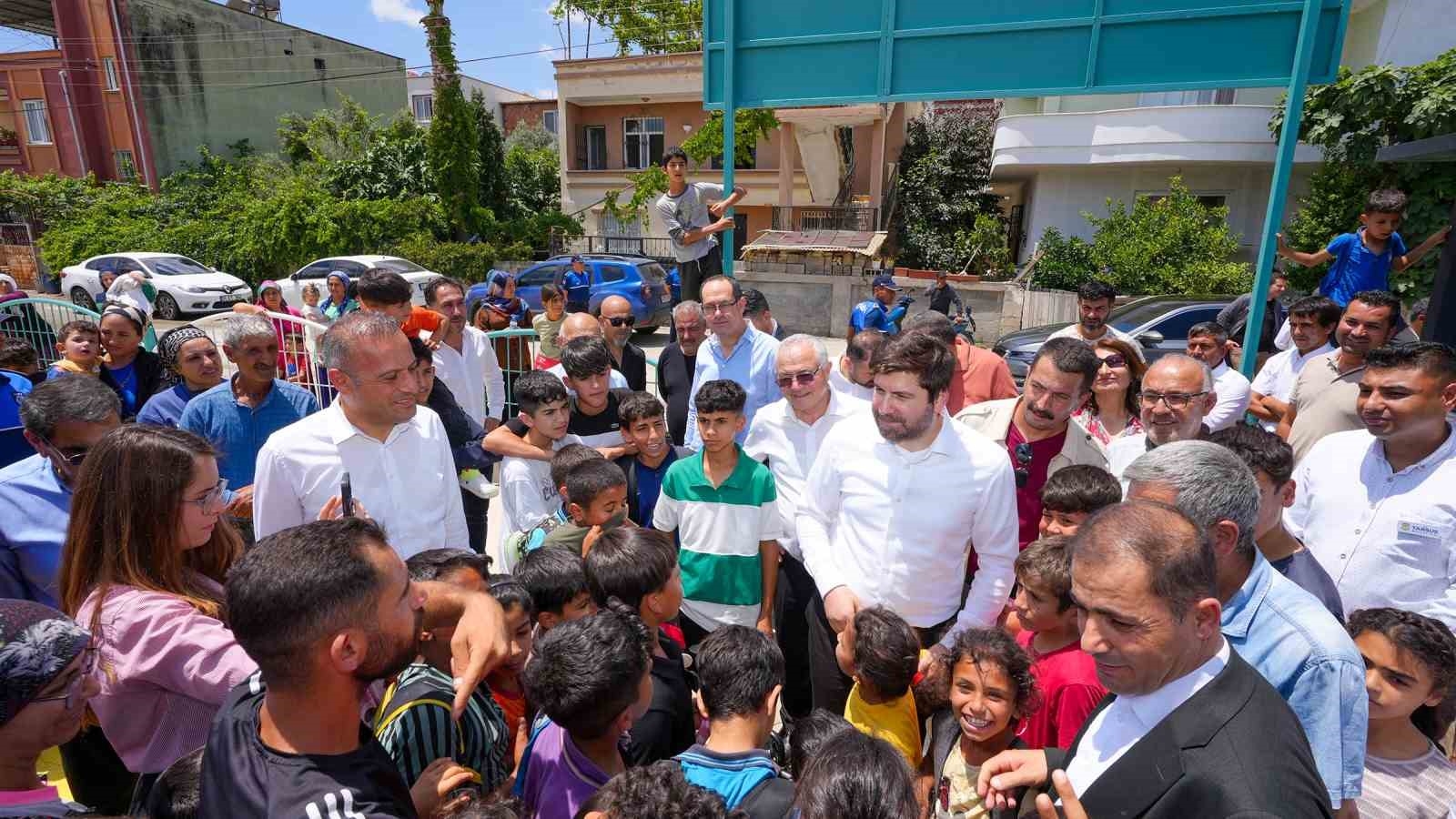 Tarsus'ta yeni park açılışı