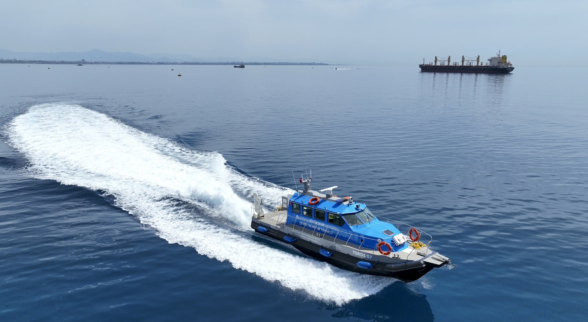 'Toros 07' Akdeniz'in mavi sularında
