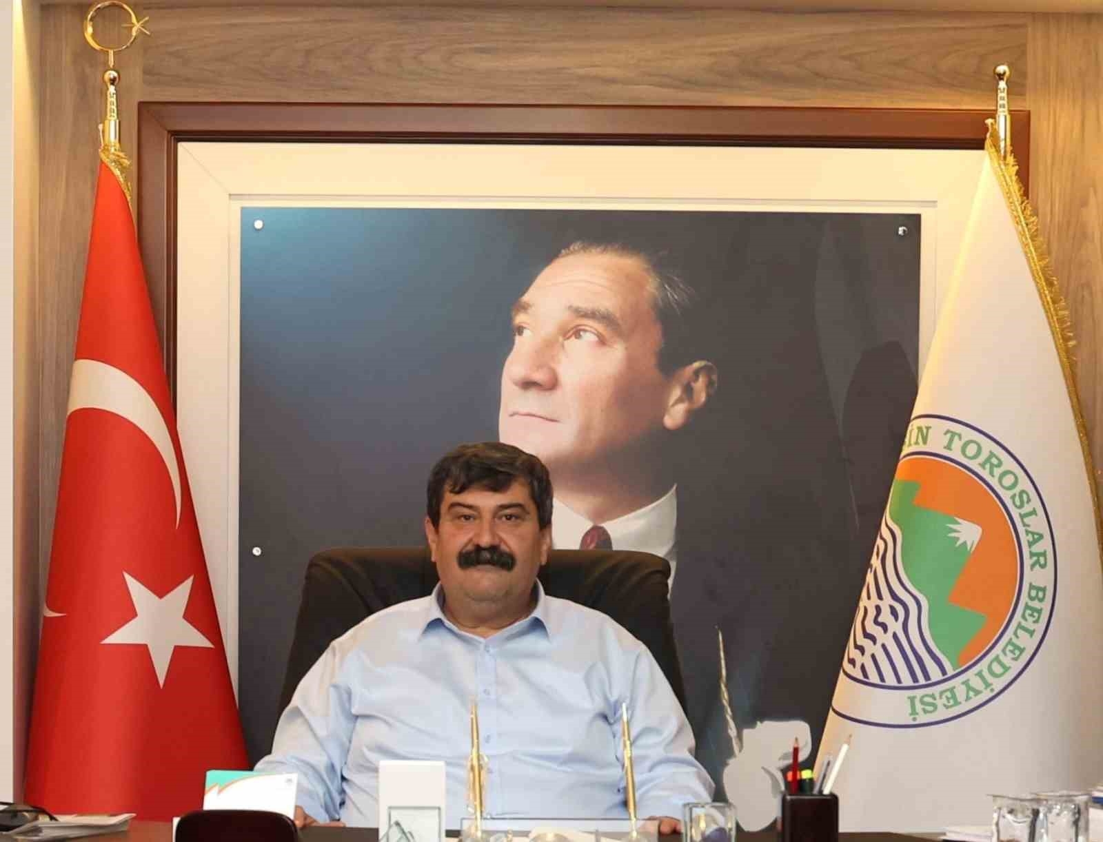 Toroslar ilçesinde dün etkili olan dolu ekili alanlara zarar verdi