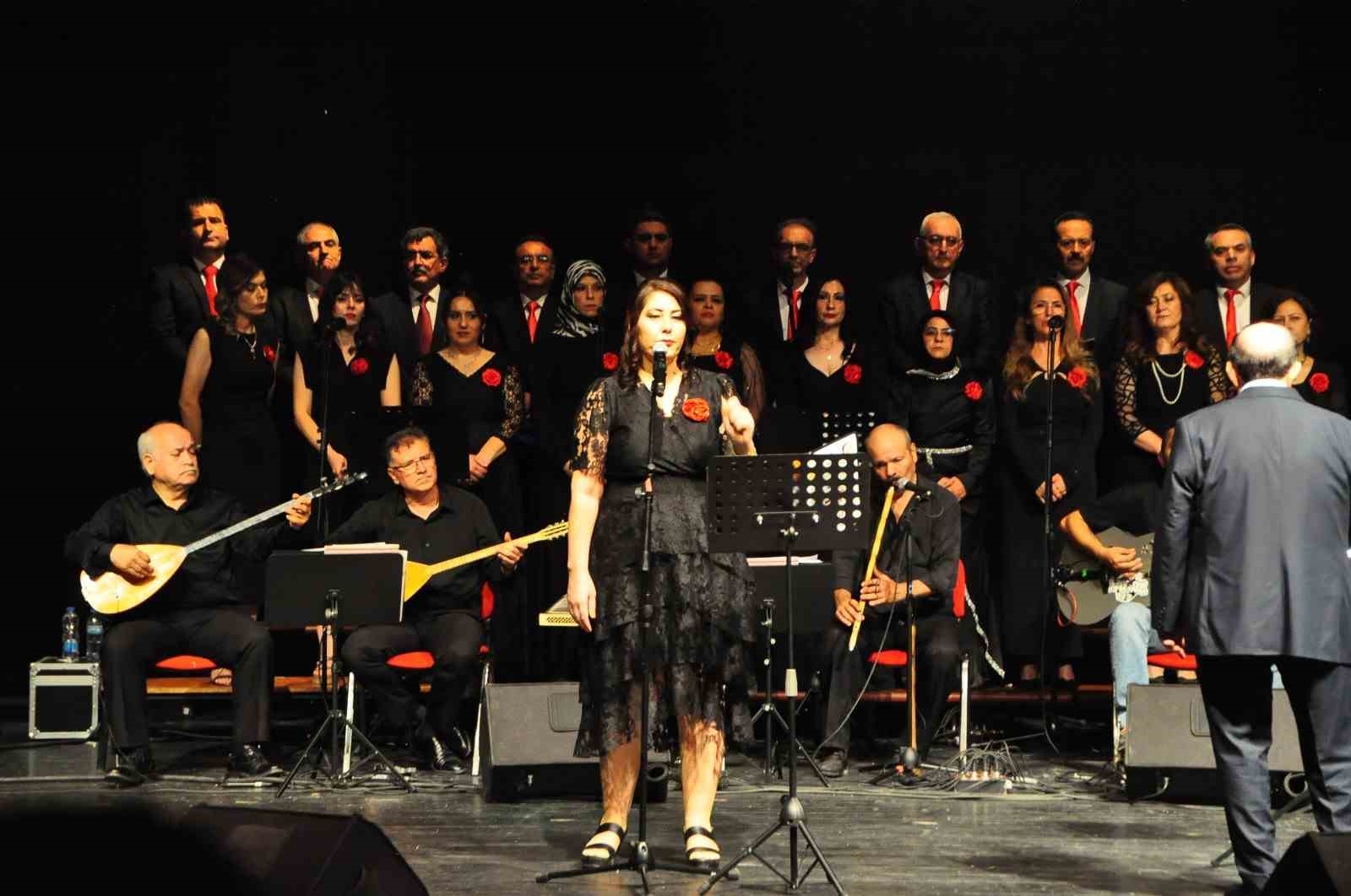 Türk Halk Müziği konseri verildi