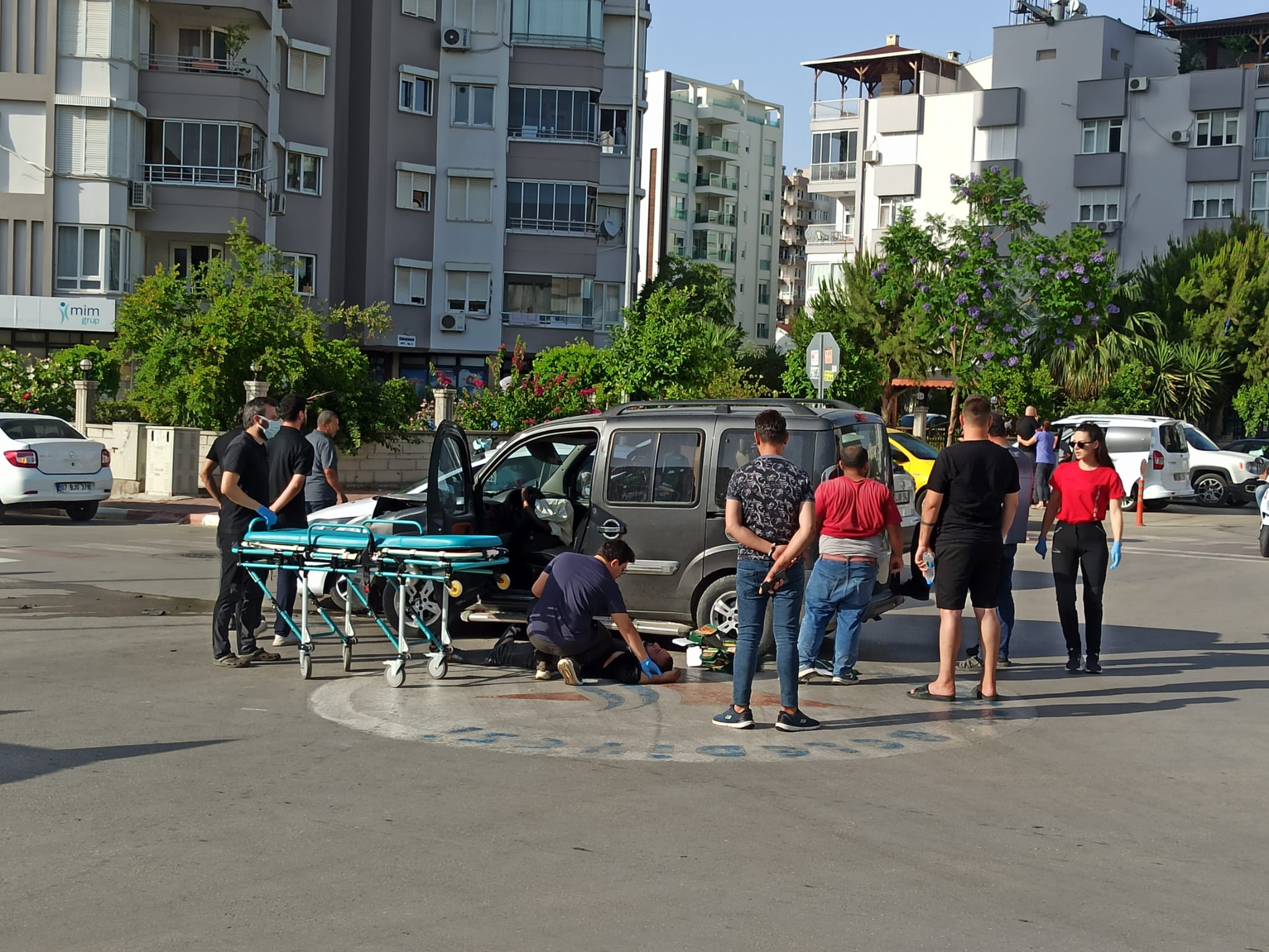 Yeşilbahçe Mahallesi’nde kaza!