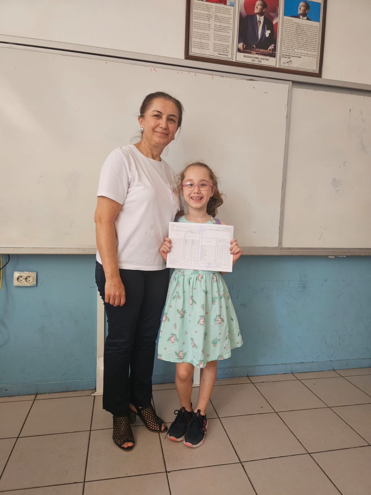 Hanım Ömer Çağıran'da Karne Heyecanı